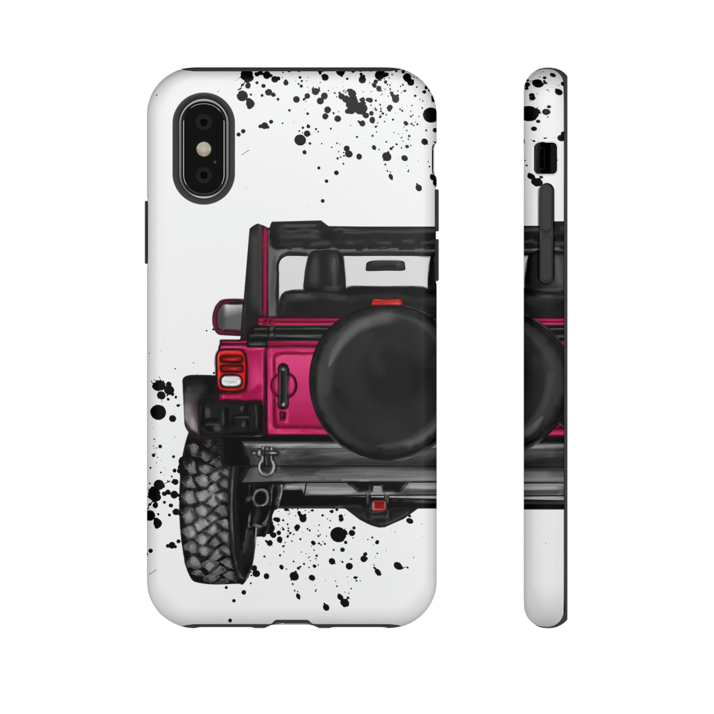 Off Road Life Dark Pink Protective Case for Iphone, Google and Samsung