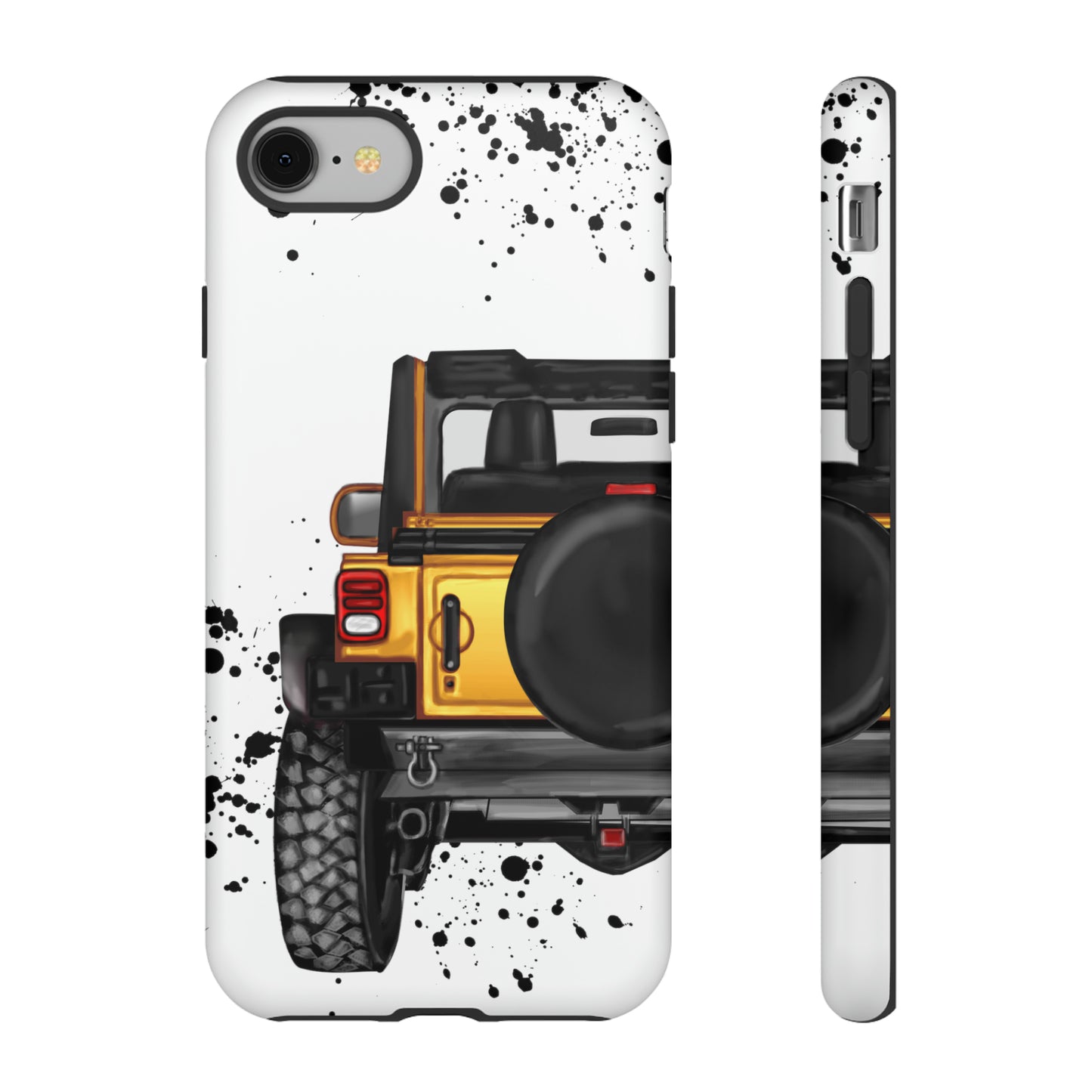 Off Road Life Yellow Protective Case for Iphone, Google and Samsung