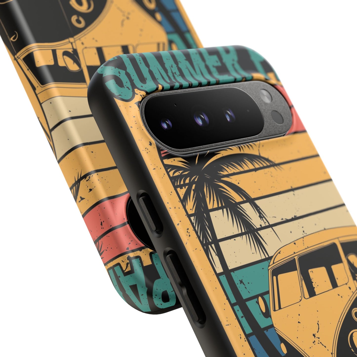 Retro Van Surf Summer Protective Phone Case