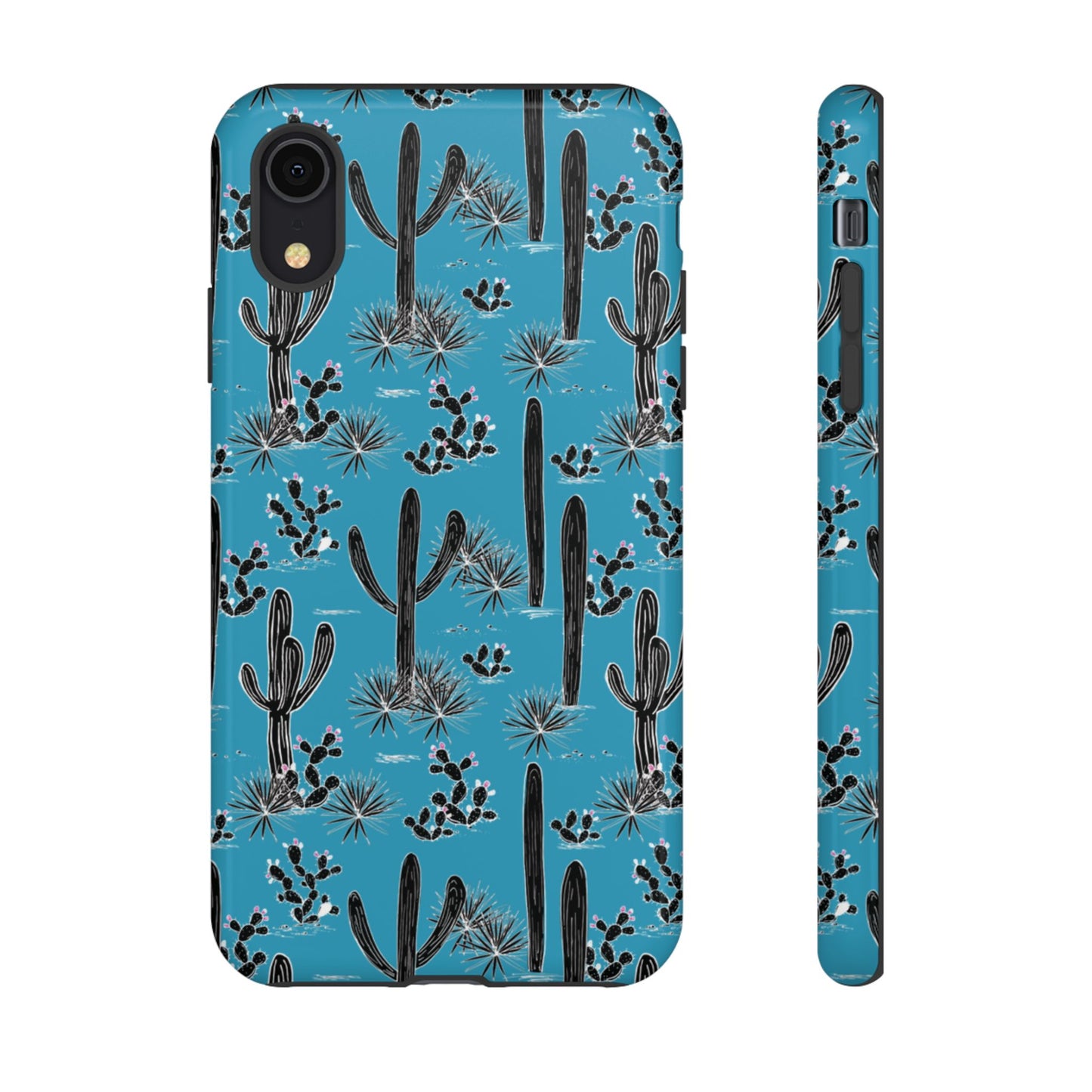Turquoise Cactus Love Phone Case