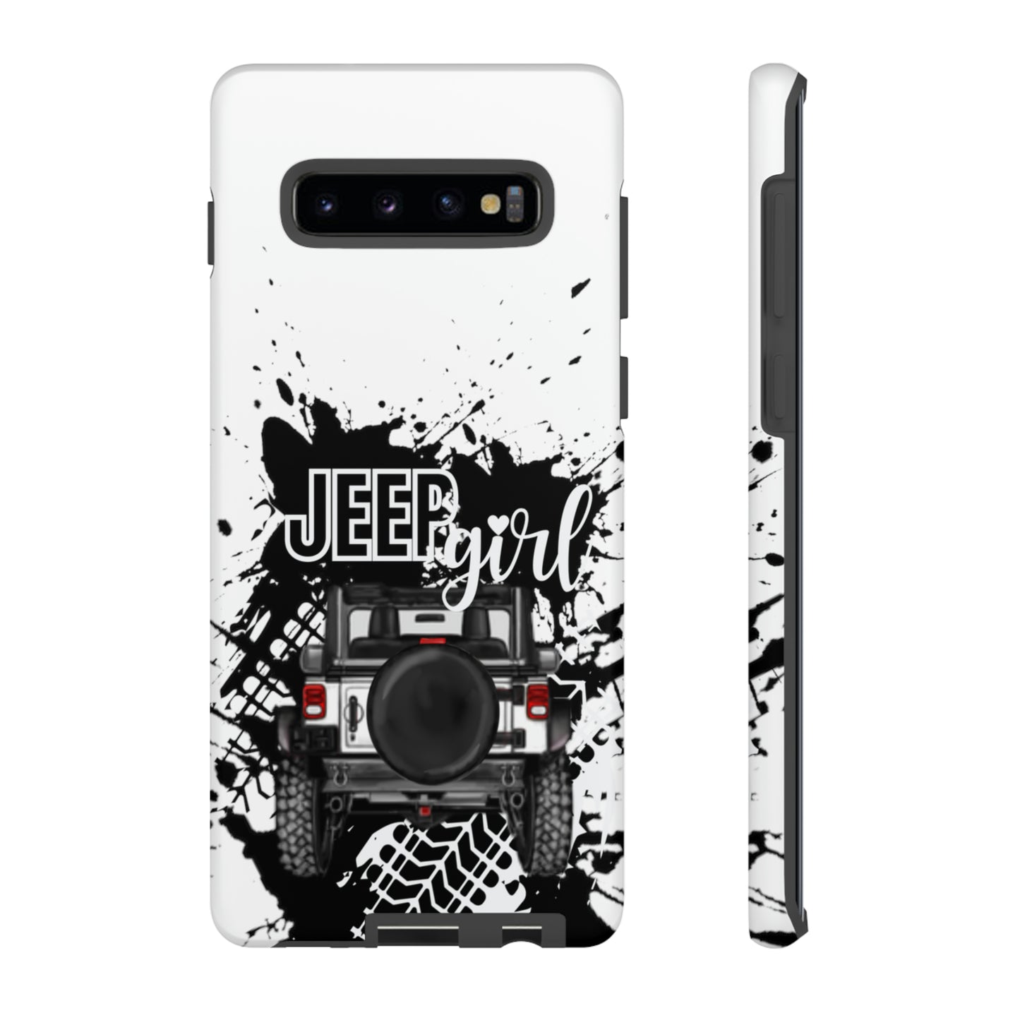 Off Road Girl White Tough Cases