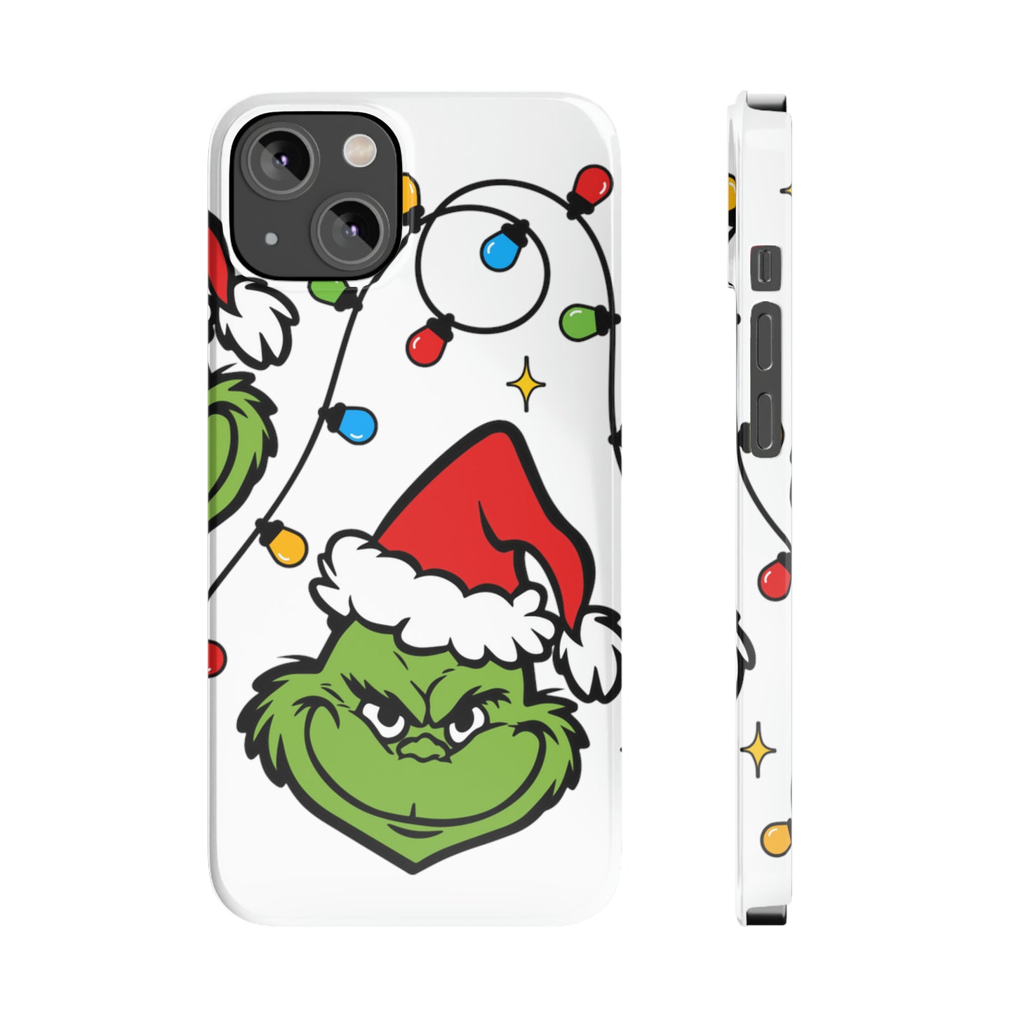 Grinchmas Lights Slim Phone Case for Iphone