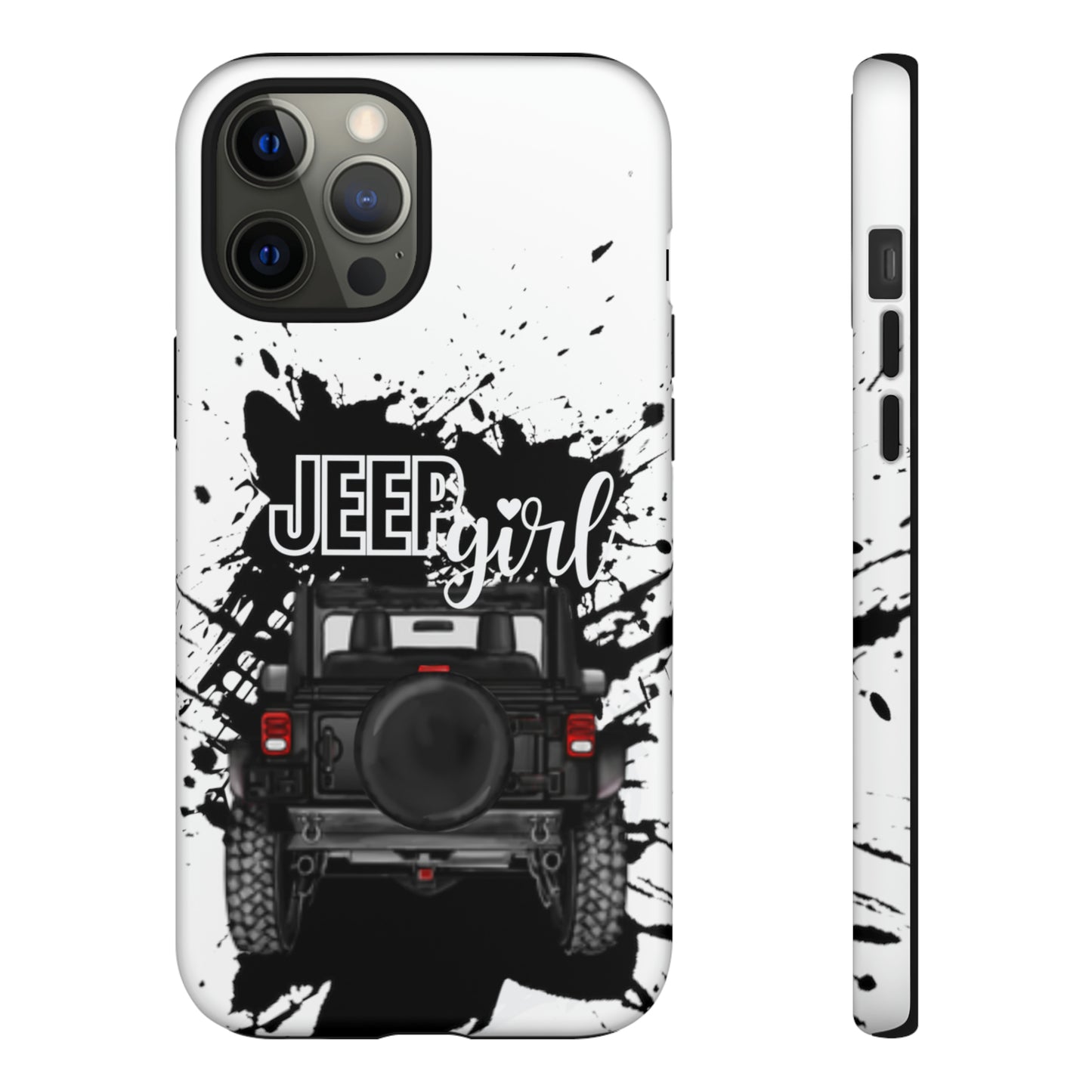 Off Road Girl Black Tough Cases