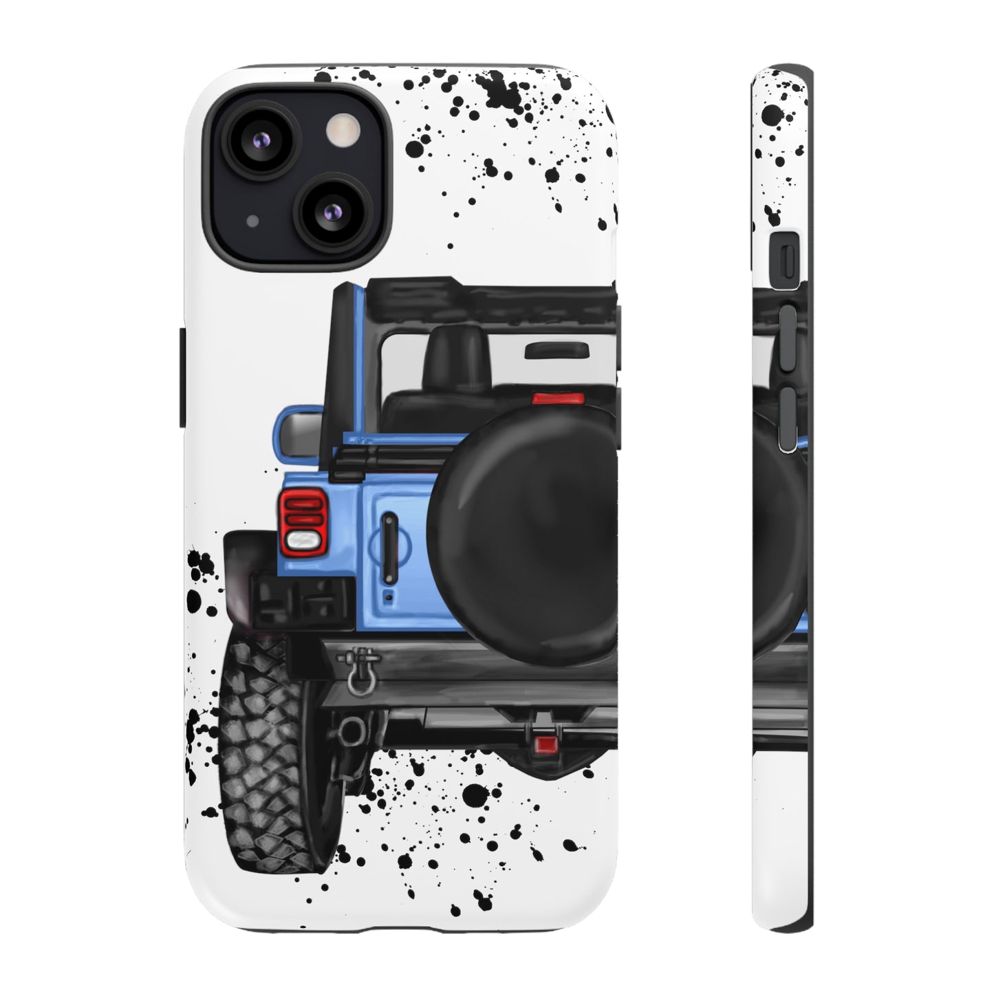 Off Road Life Light Blue Protective Case for Iphone, Google and Samsung