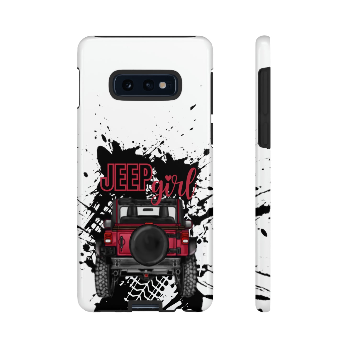 Off Road Girl Red Tough Cases