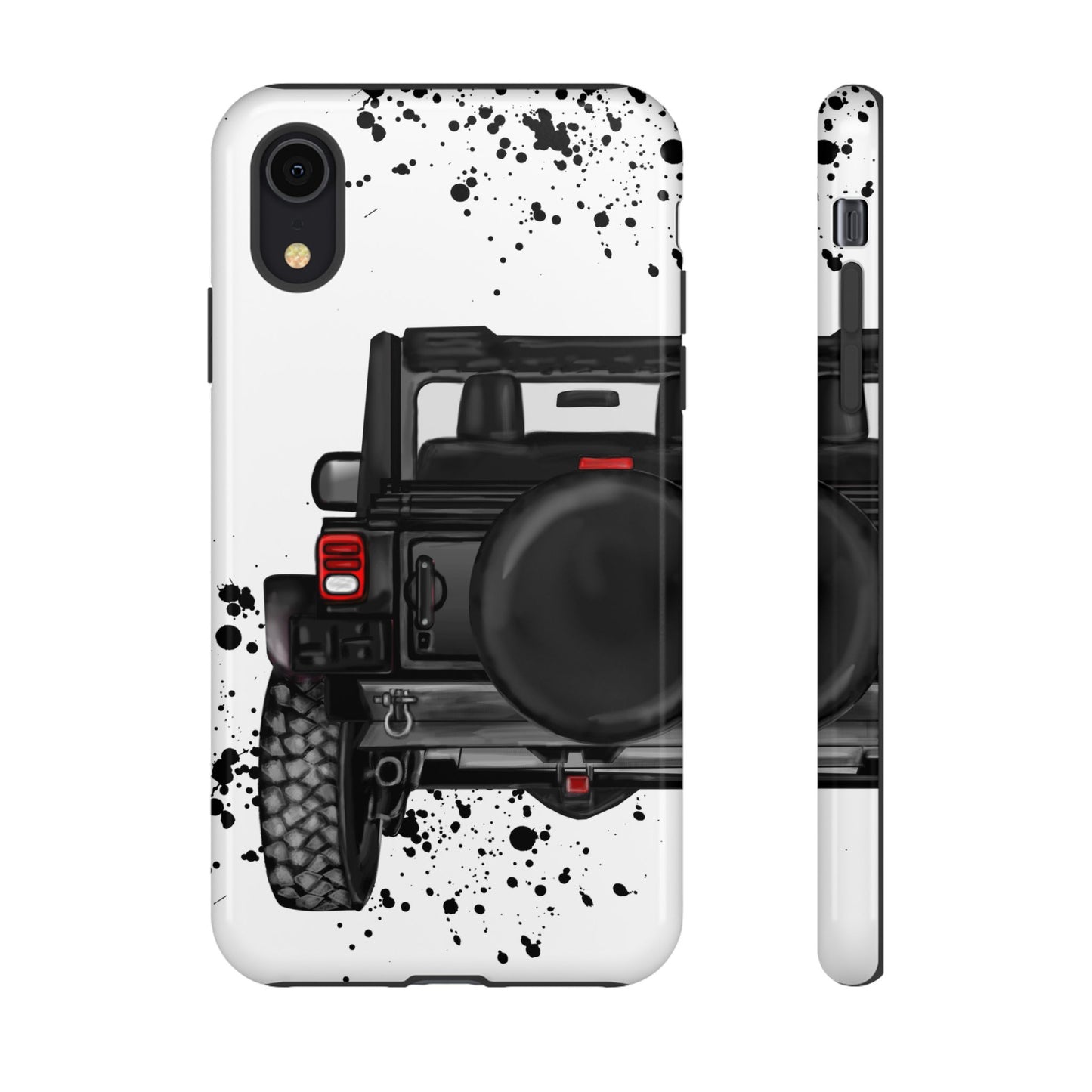Off Road Life Black Protective Case for Iphone, Google and Samsung