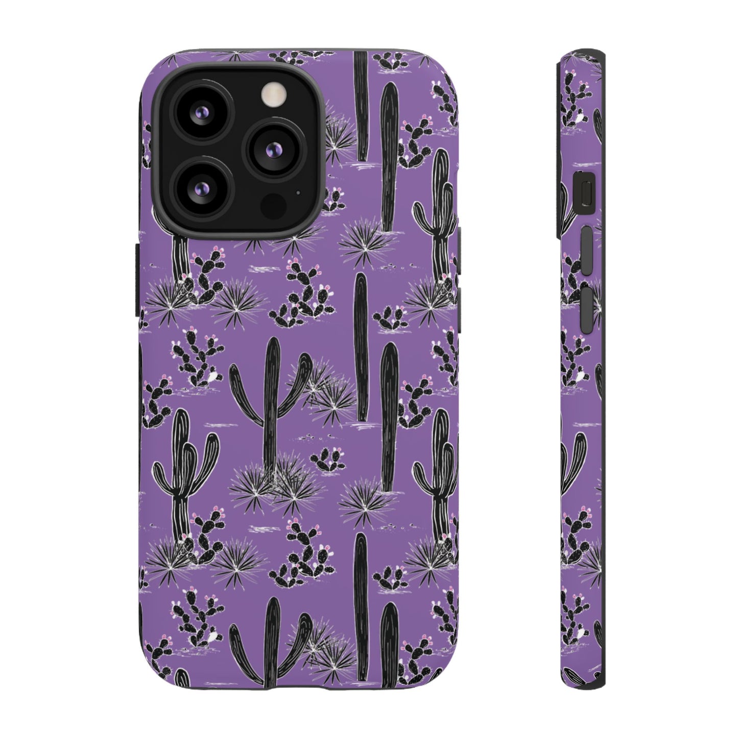 Purple Cactus Love Phone Case
