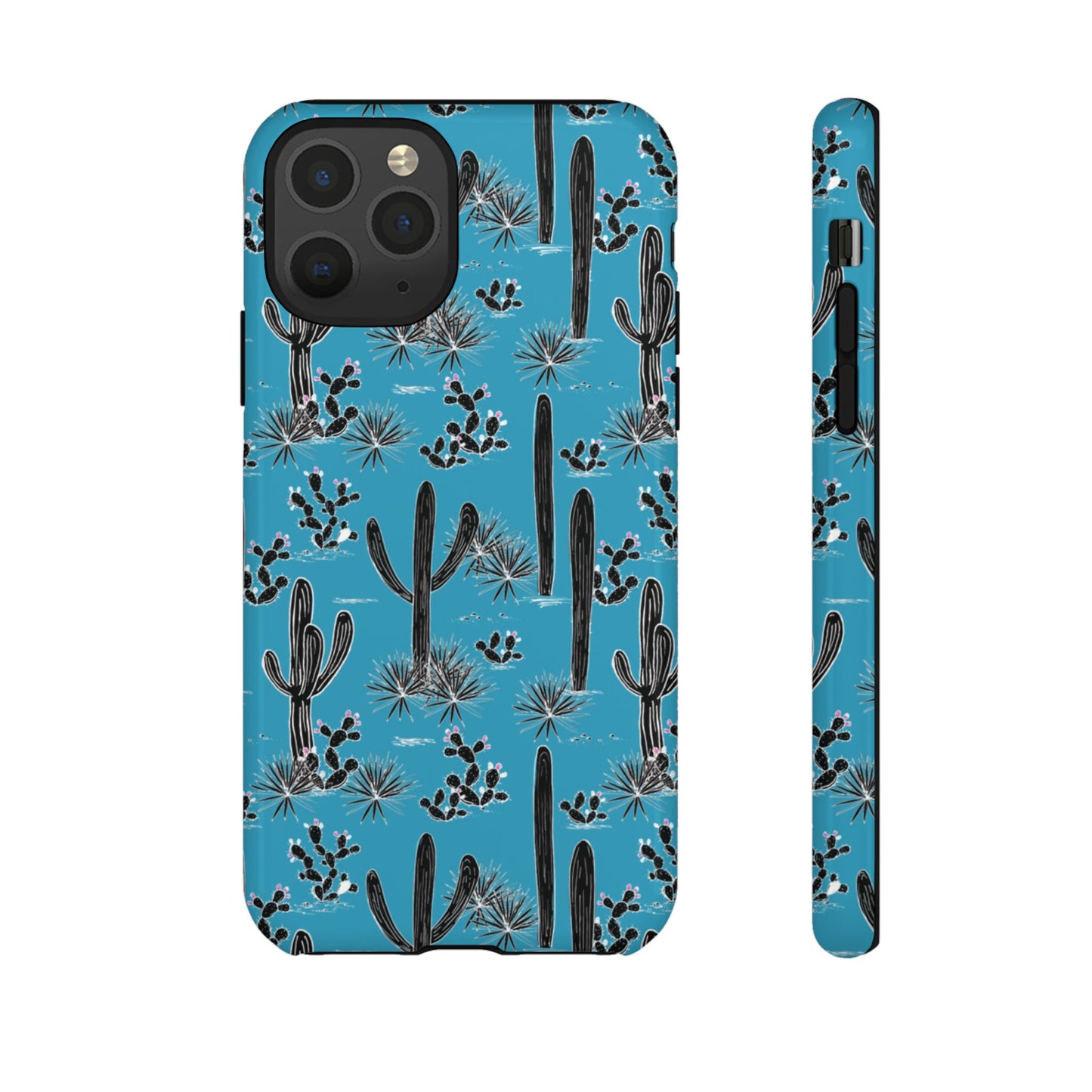 Turquoise Cactus Love Phone Case