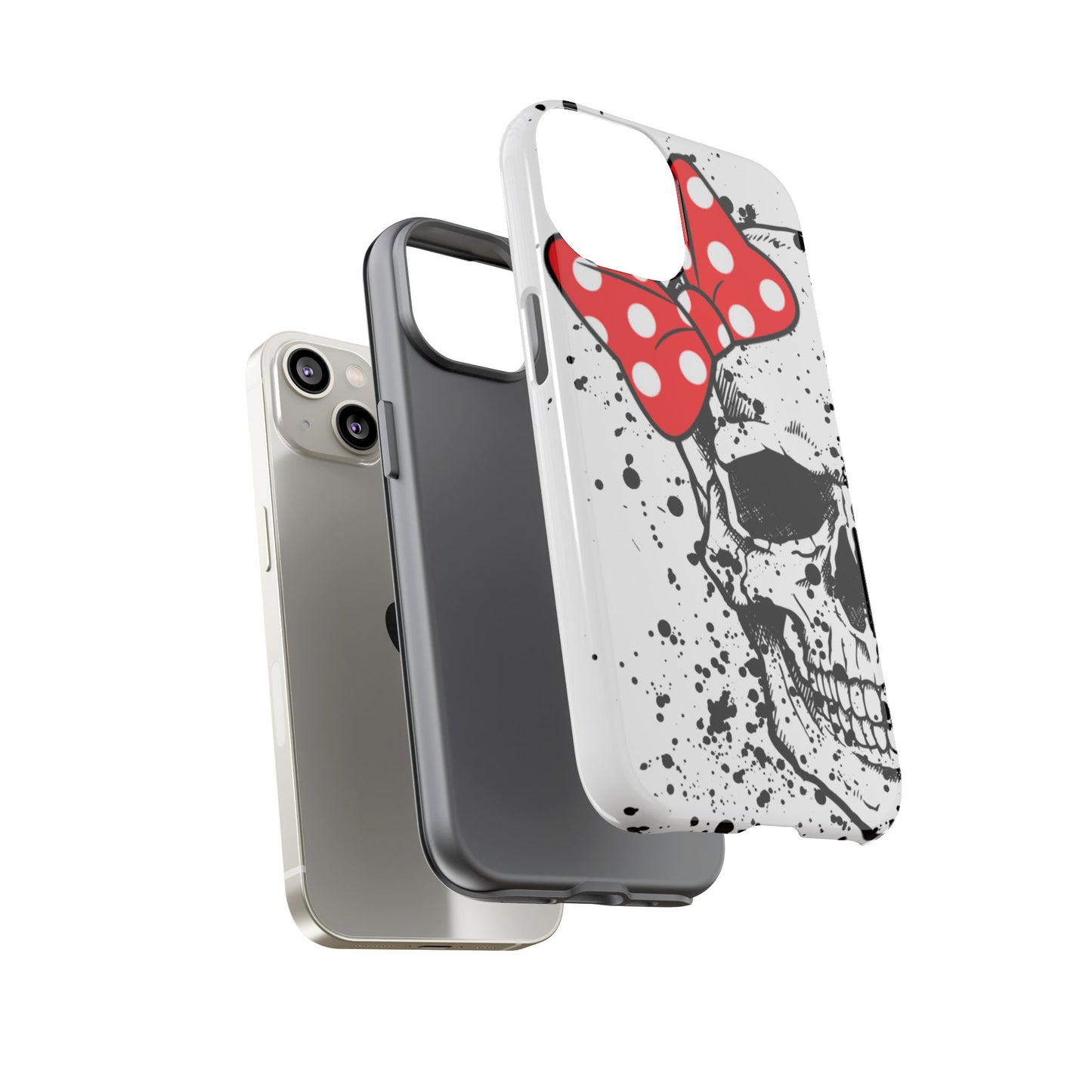 Disney Bow Skull Phone Case