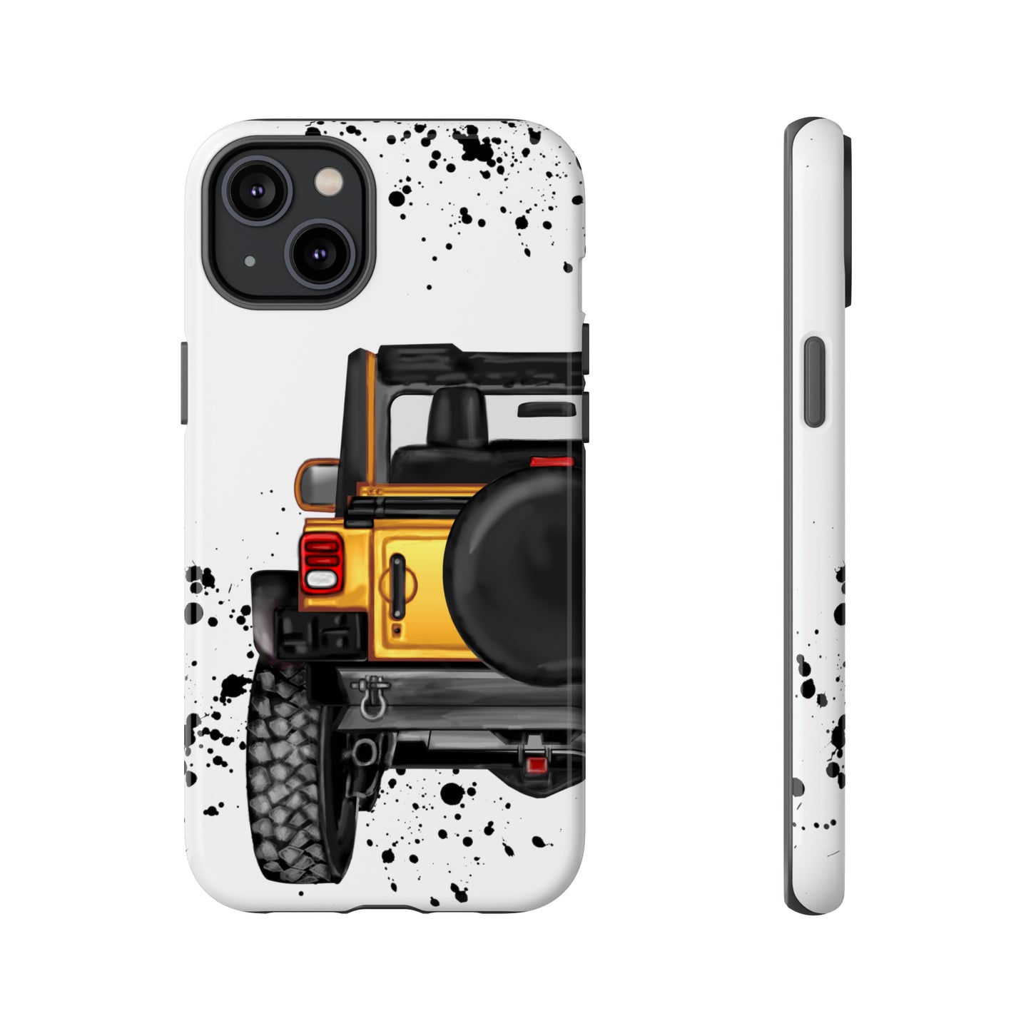 Off Road Life Yellow Protective Case for Iphone, Google and Samsung