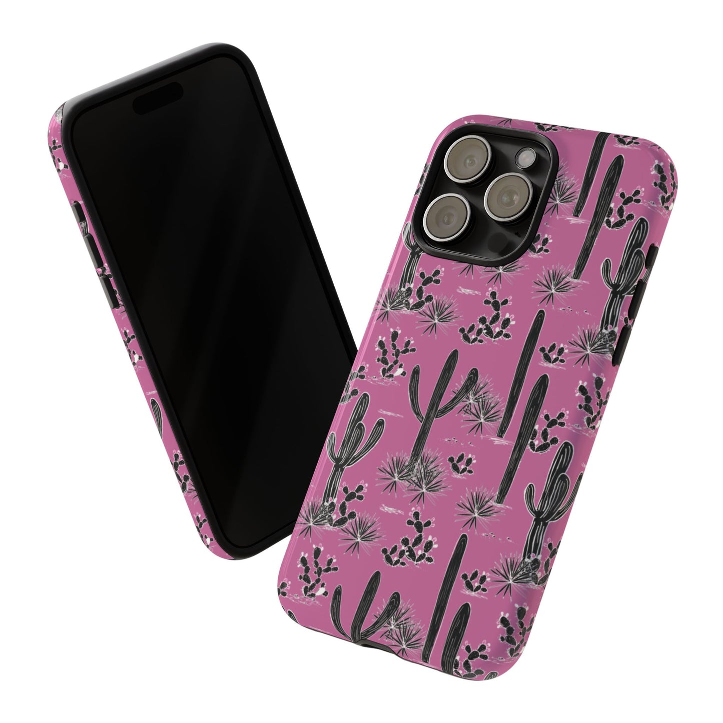 Pink Cactus Love Phone Case