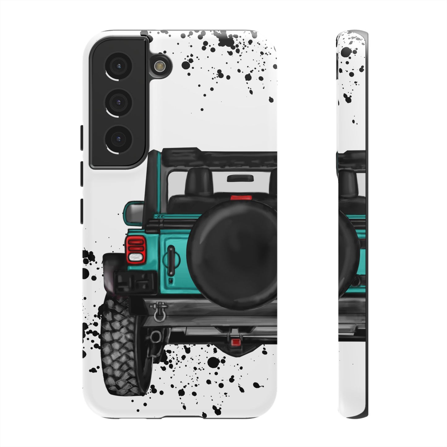 Off Road Life Turquoise Protective Case for Iphone, Google and Samsung
