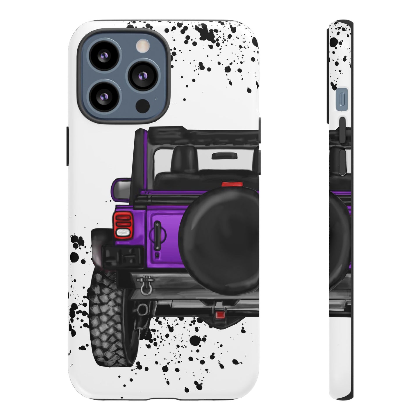 Off Road Life Purple Protective Case for Iphone, Google and Samsung