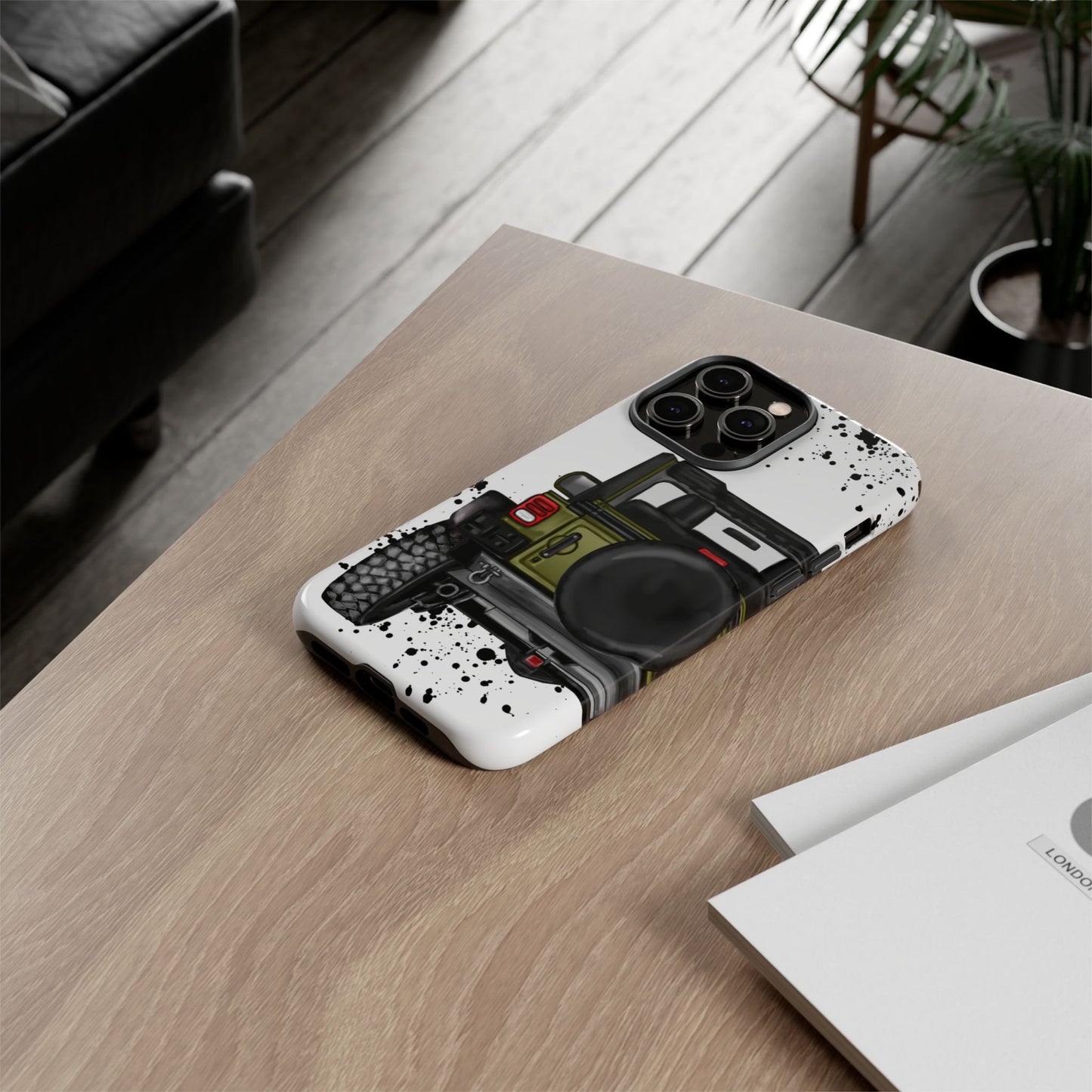 Off Road Life Army Green Protective Case for Iphone, Google and Samsung