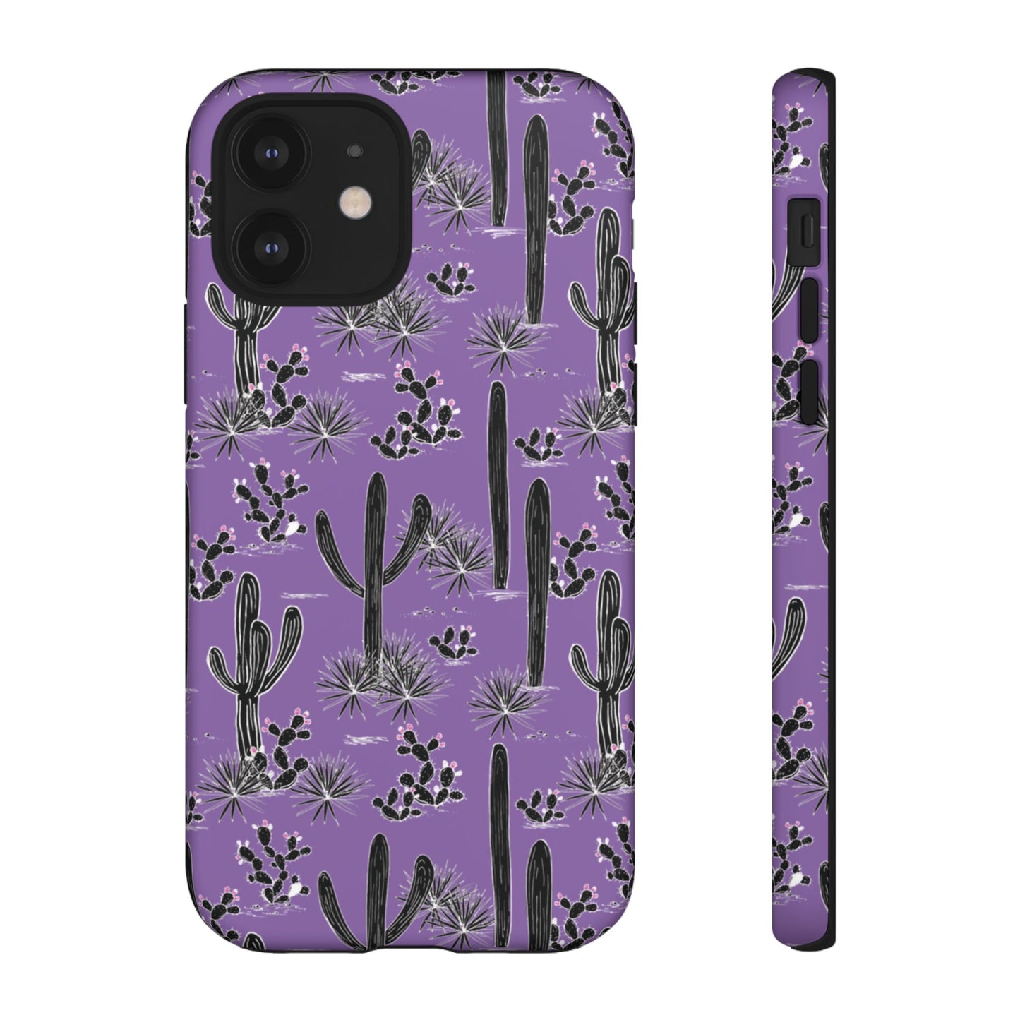 Purple Cactus Love Phone Case