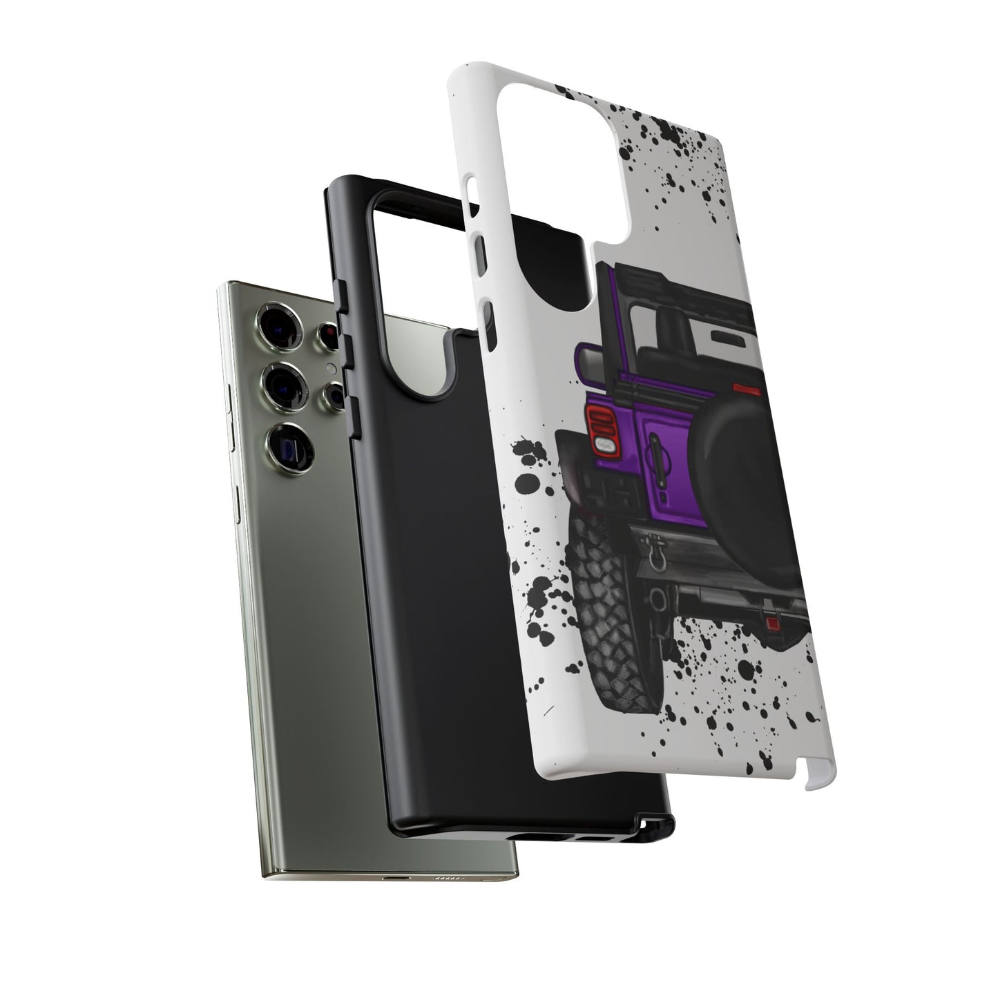 Off Road Life Purple Protective Case for Iphone, Google and Samsung