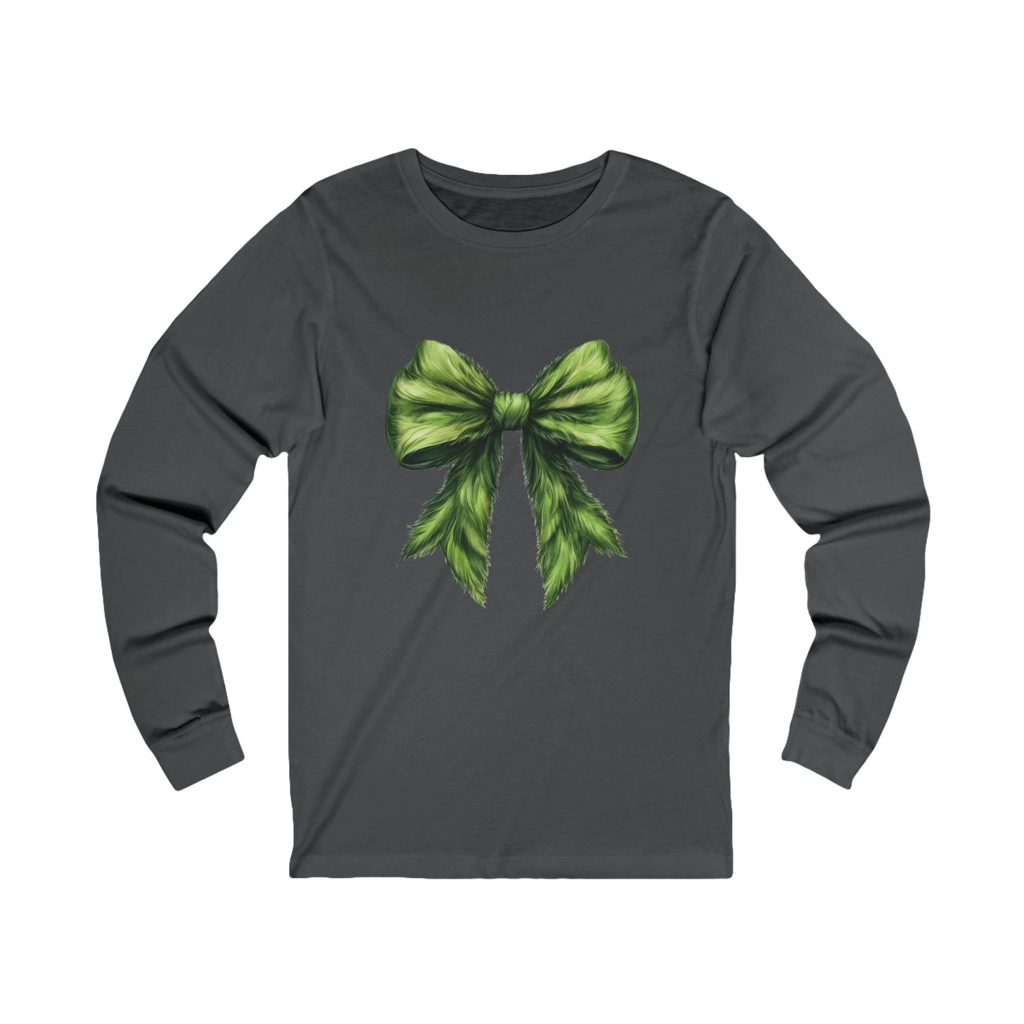 Grinchmas Coquette Unisex Jersey Long Sleeve Tee