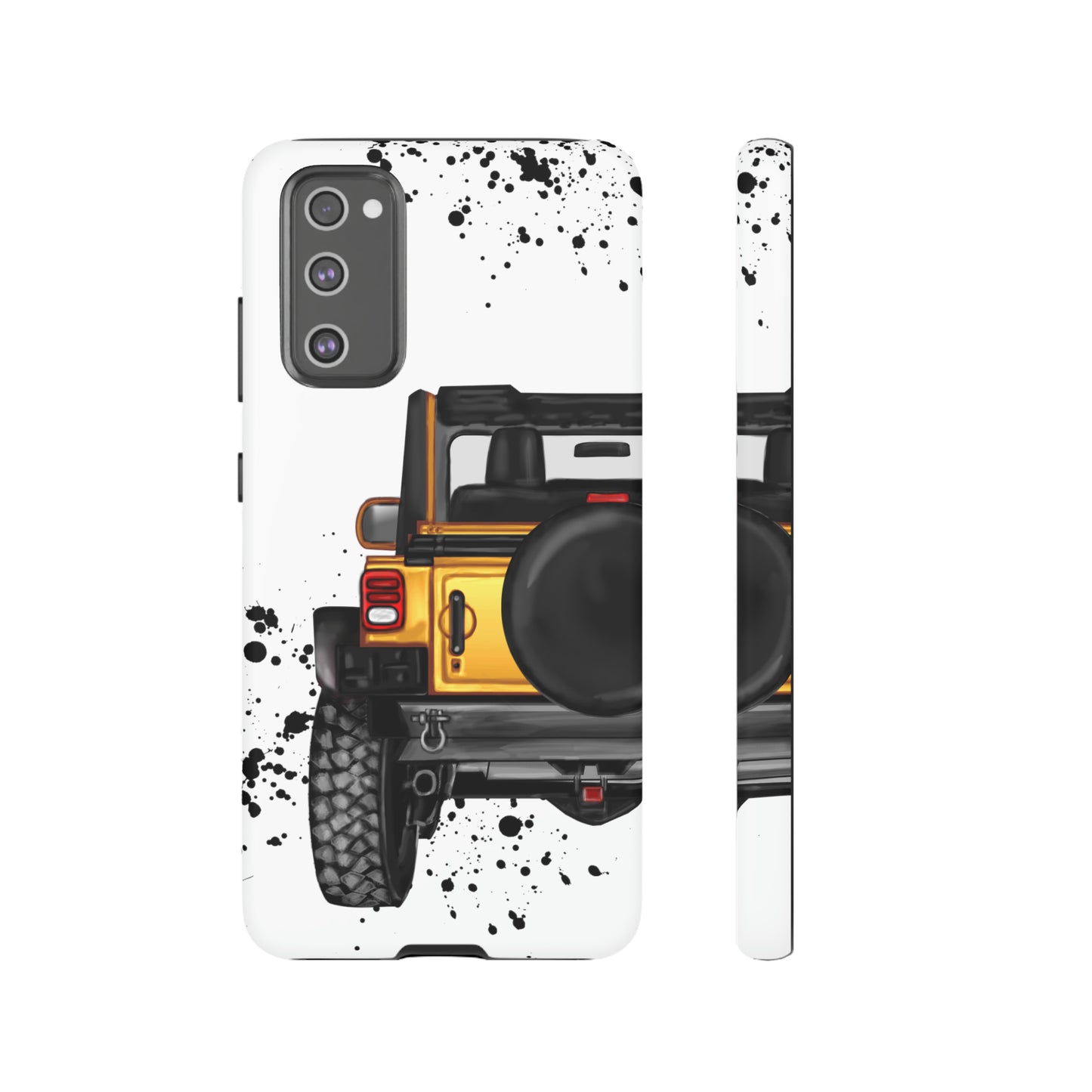 Off Road Life Yellow Protective Case for Iphone, Google and Samsung