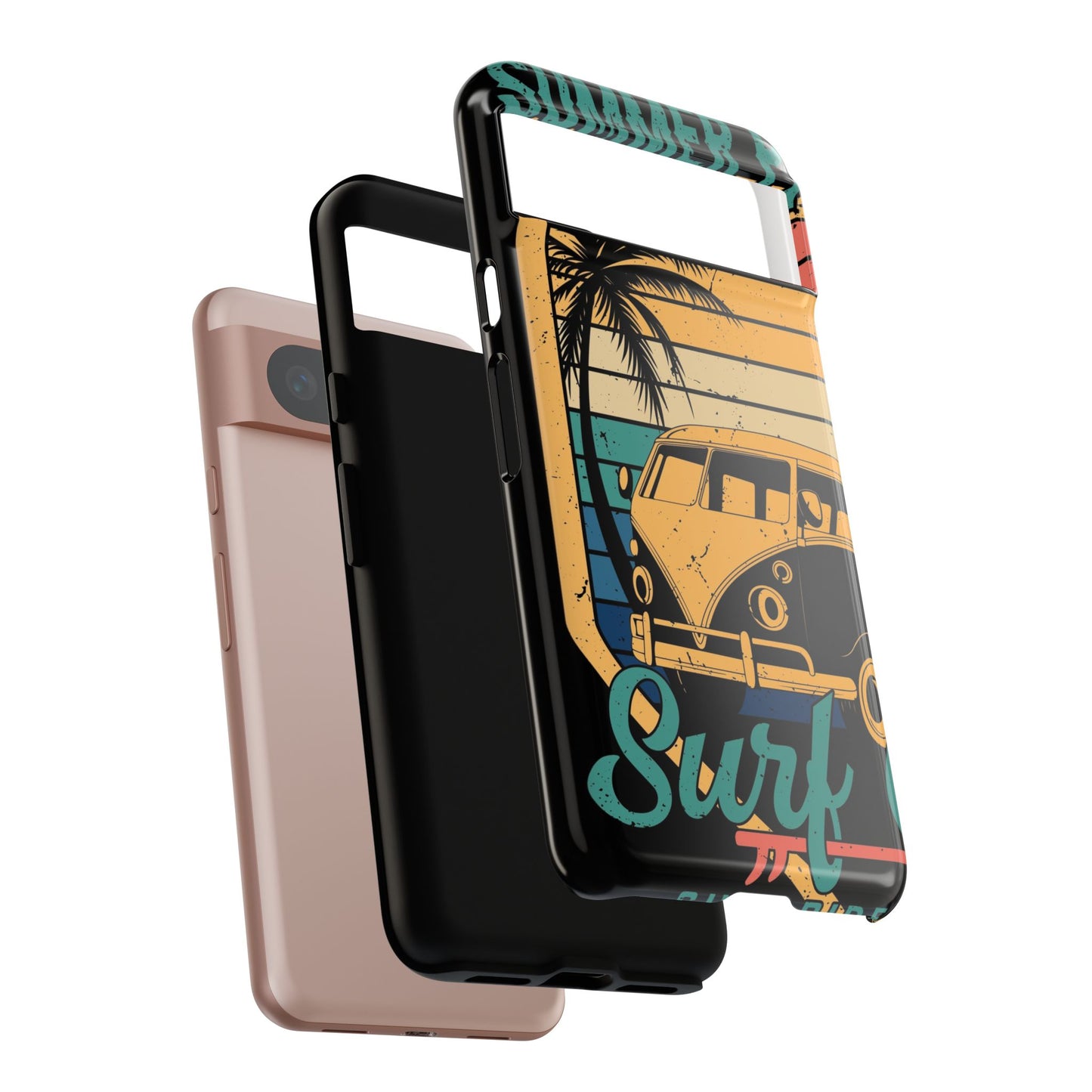 Retro Van Surf Summer Protective Phone Case
