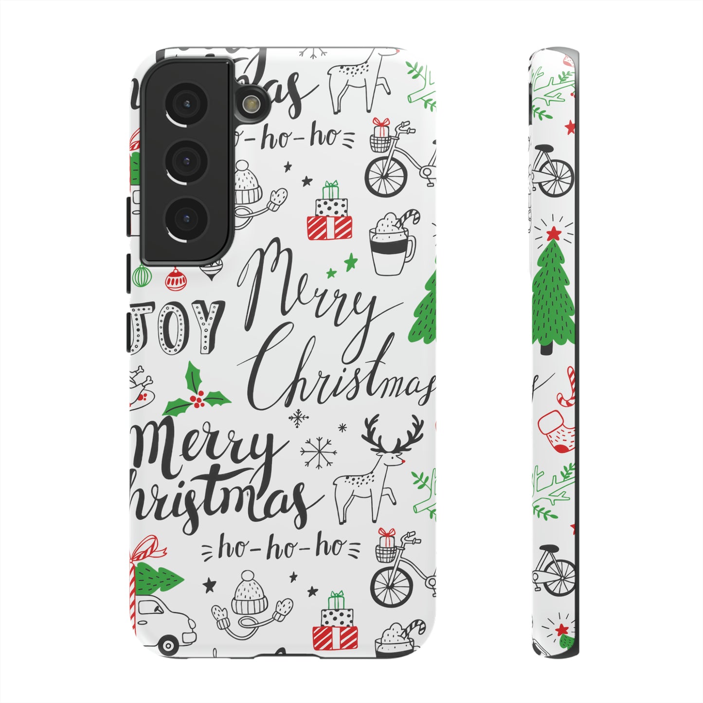 Merry Christmas Protective Phone Case for Iphone, Samsung and Google Phones