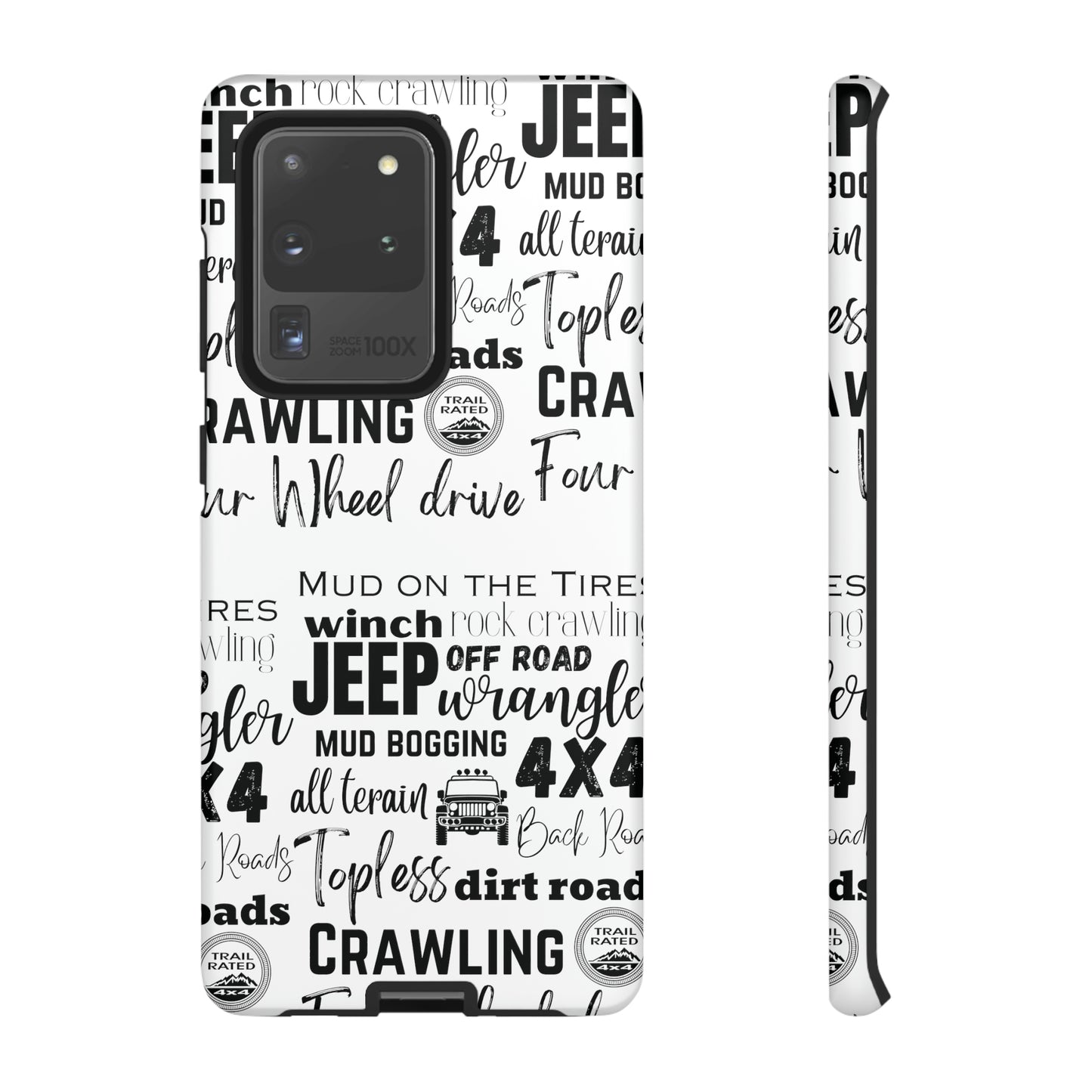 Off Road Subway Art Protective Phone Case for Iphone, Samsung and Google Phones