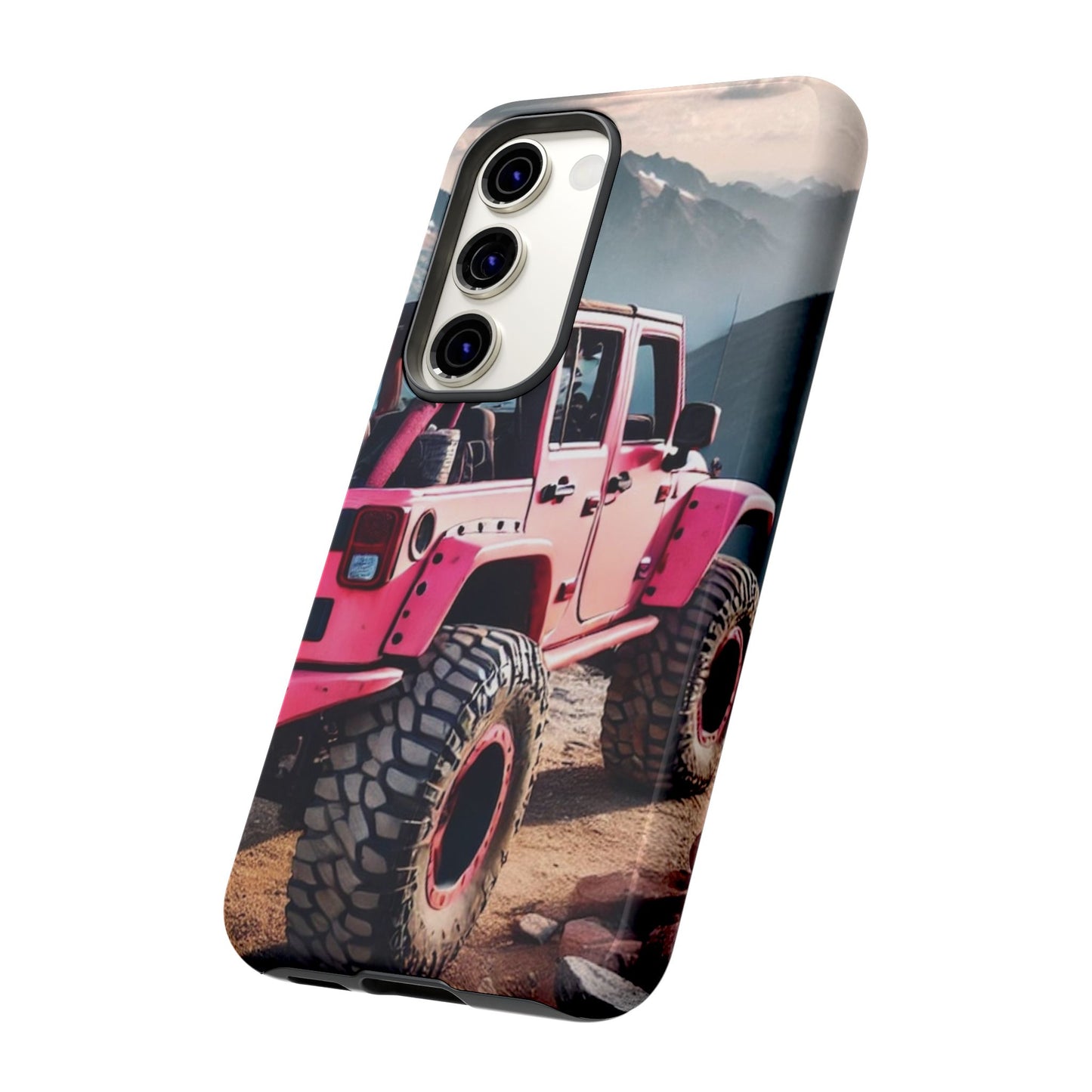 Pink Off Road Girl Phone Case