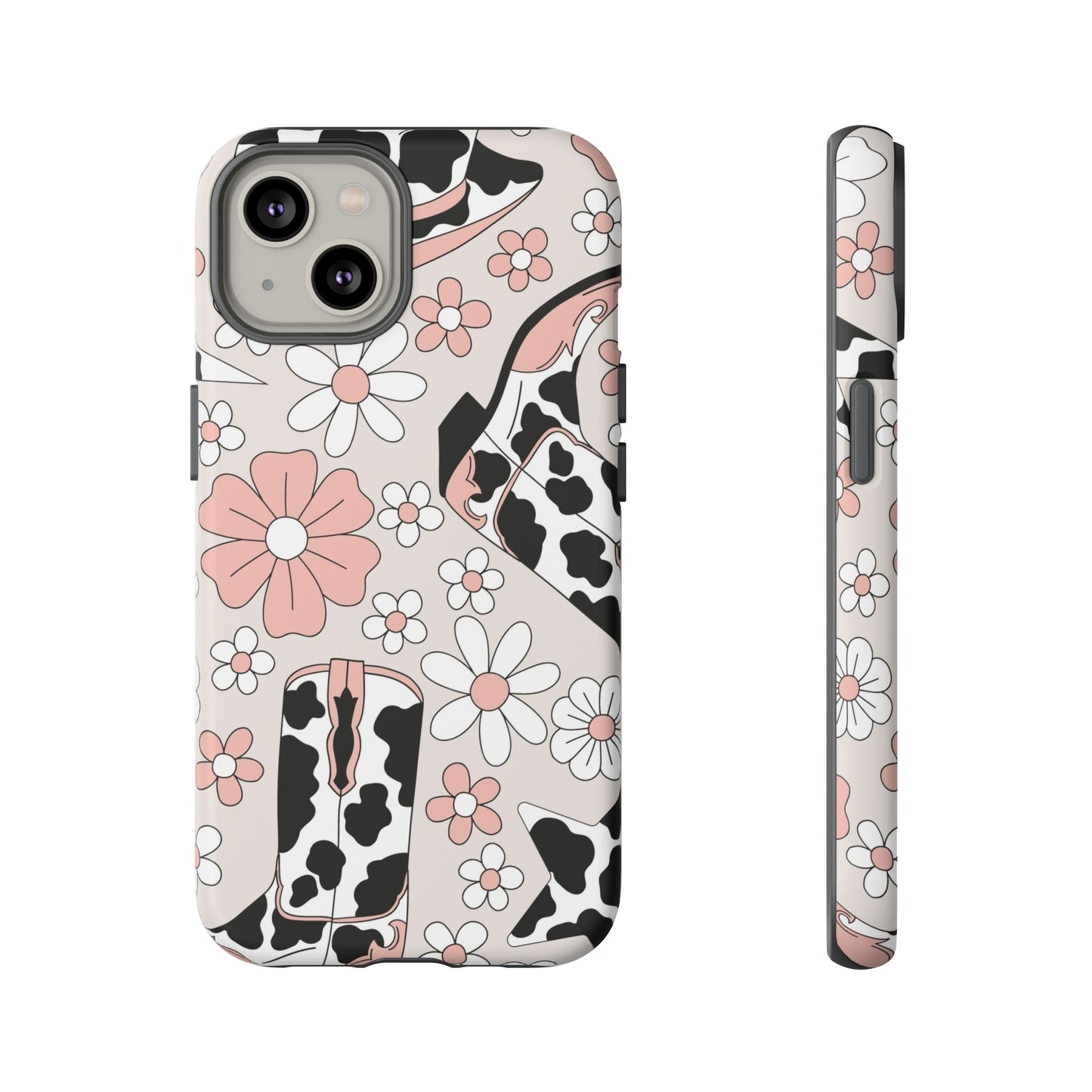 Western Flower Protective Phone Case for Google, Iphone and Samsung Phones