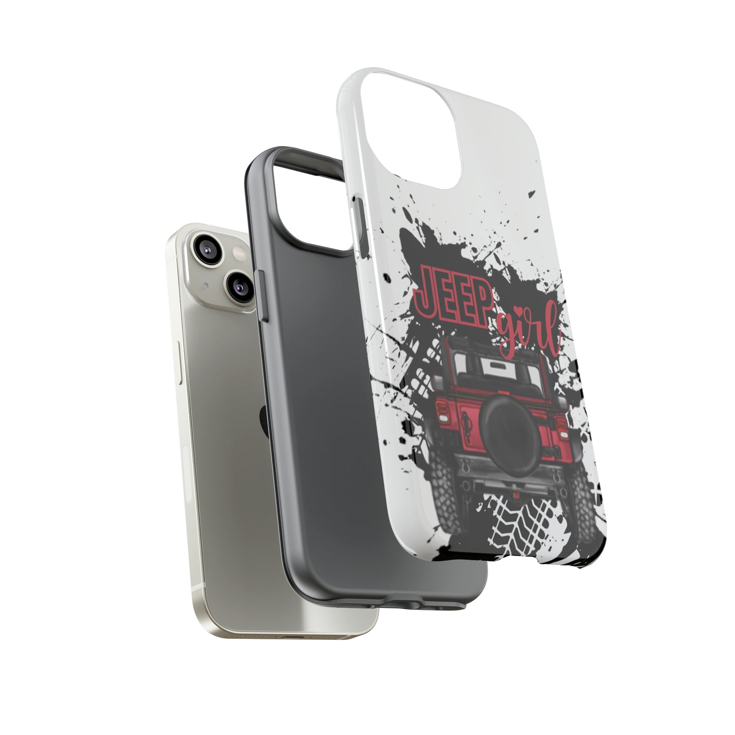 Off Road Girl Red Tough Cases