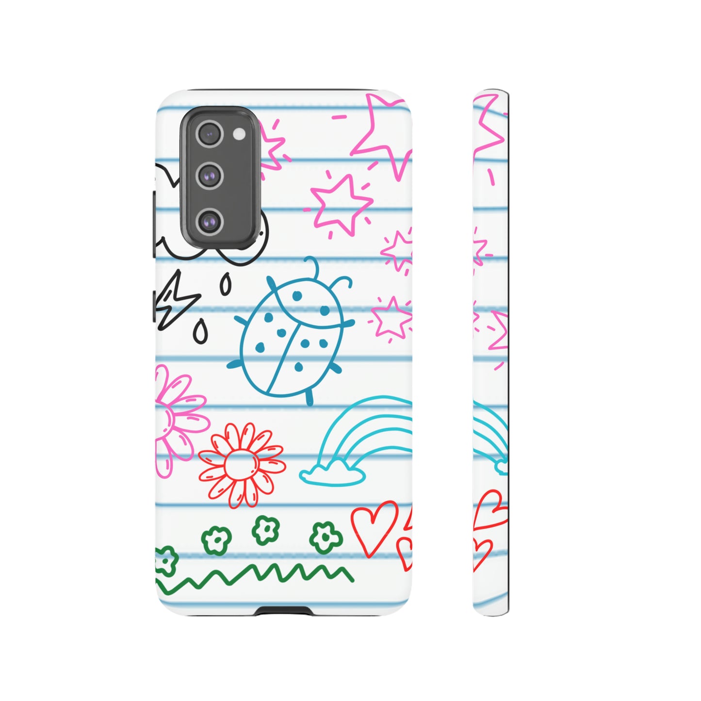 Kid Doodles Protective Phone Case for IPhone, Google and Samsung phones