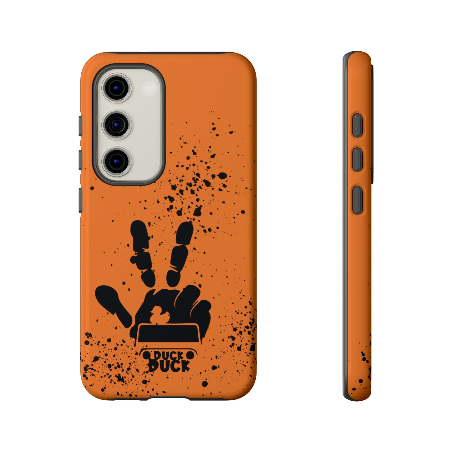 Duck Duck Orange Protective Phone Case for IPhone, Samsung and Google Phones