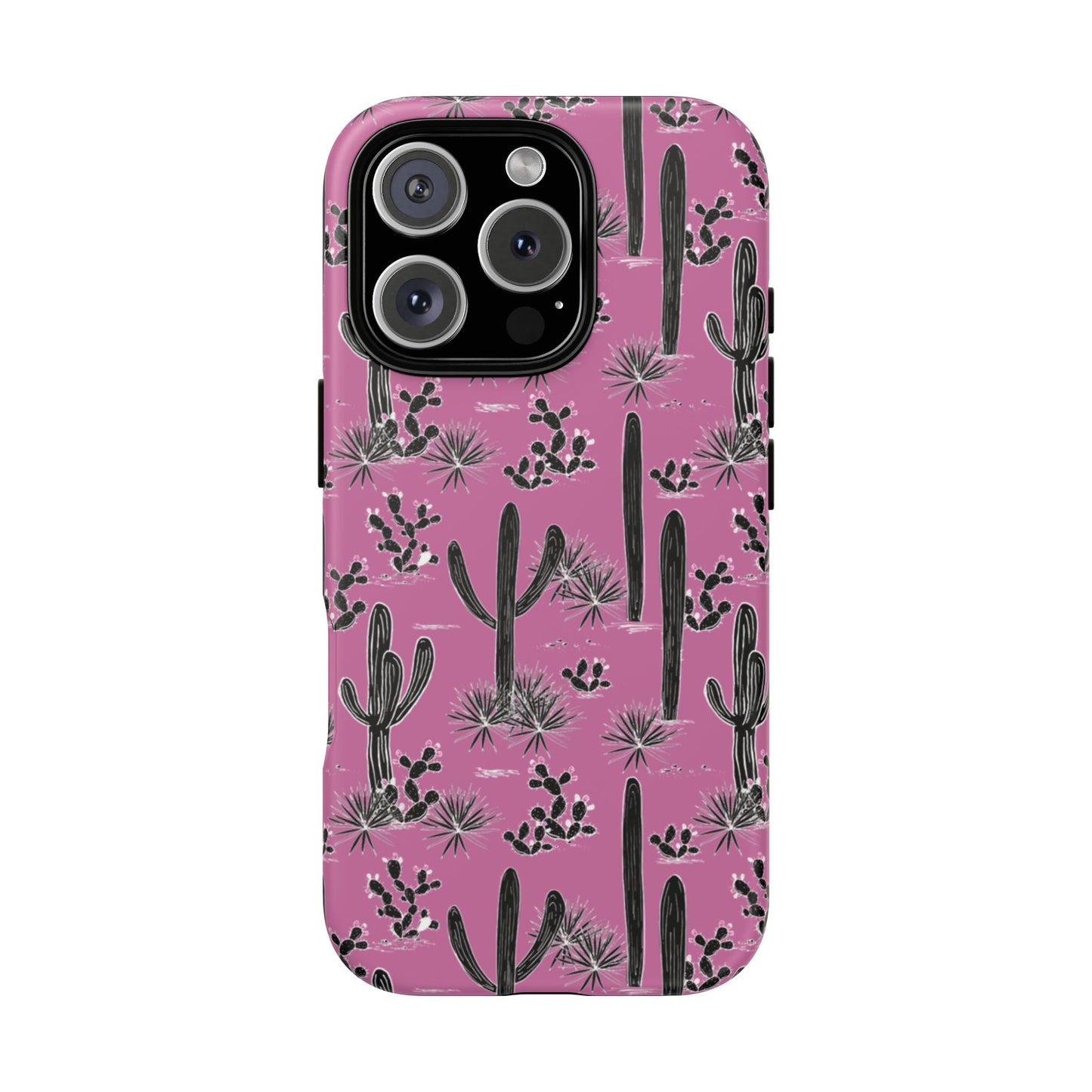 Pink Cactus Love Phone Case