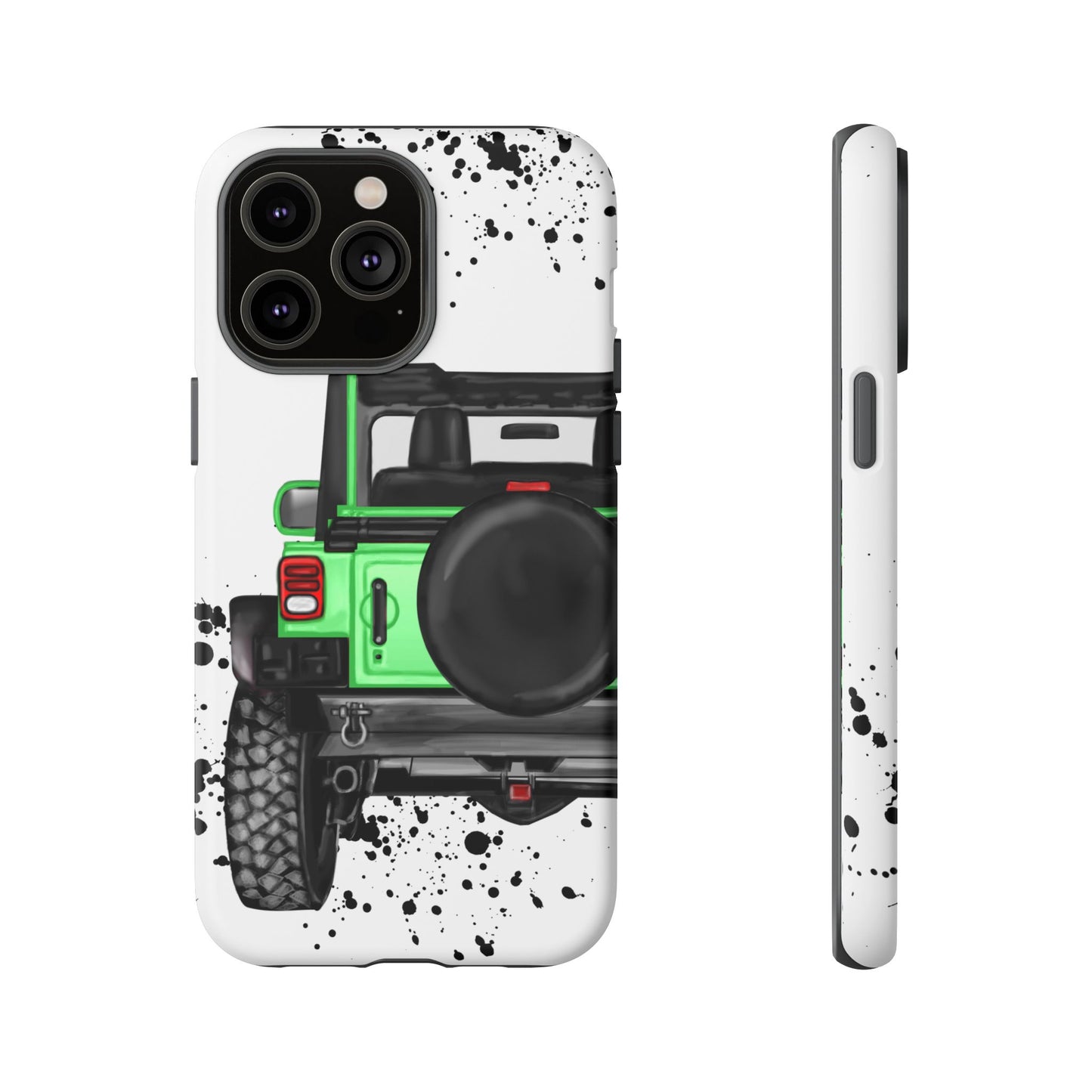 Off Road Life Green Protective Case for Iphone, Google and Samsung