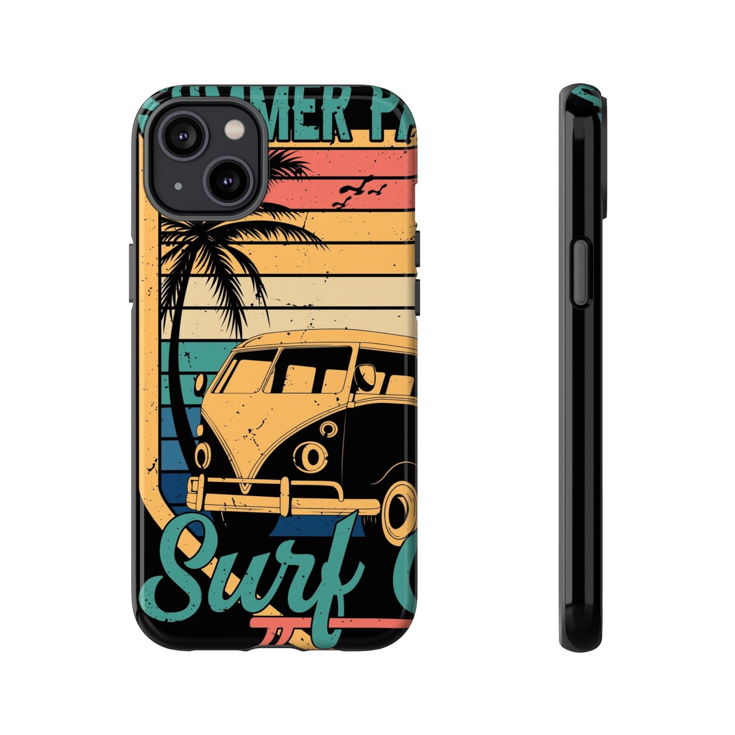 Retro Van Surf Summer Protective Phone Case
