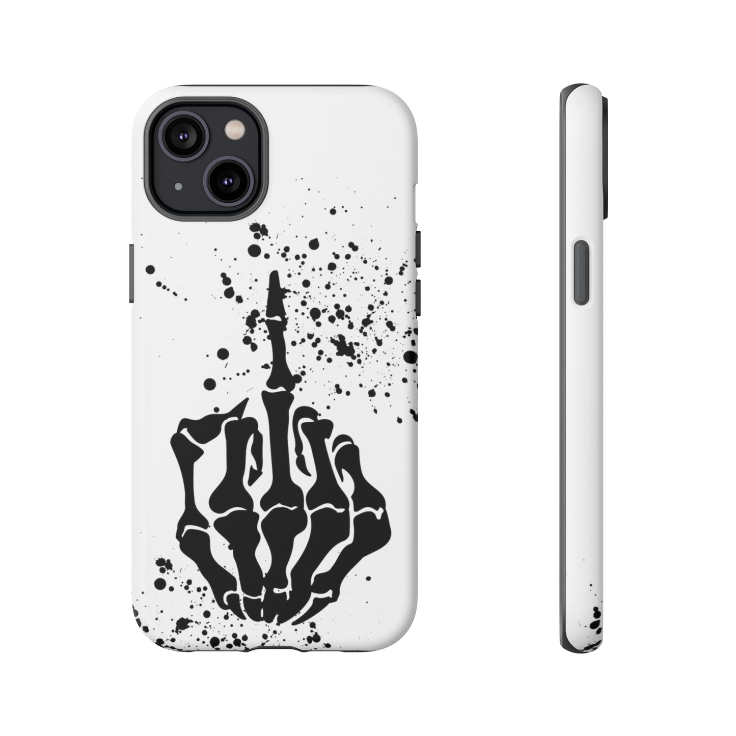 Skeleton, Finger Protective Case for Iphone, a Google and Samsung phones
