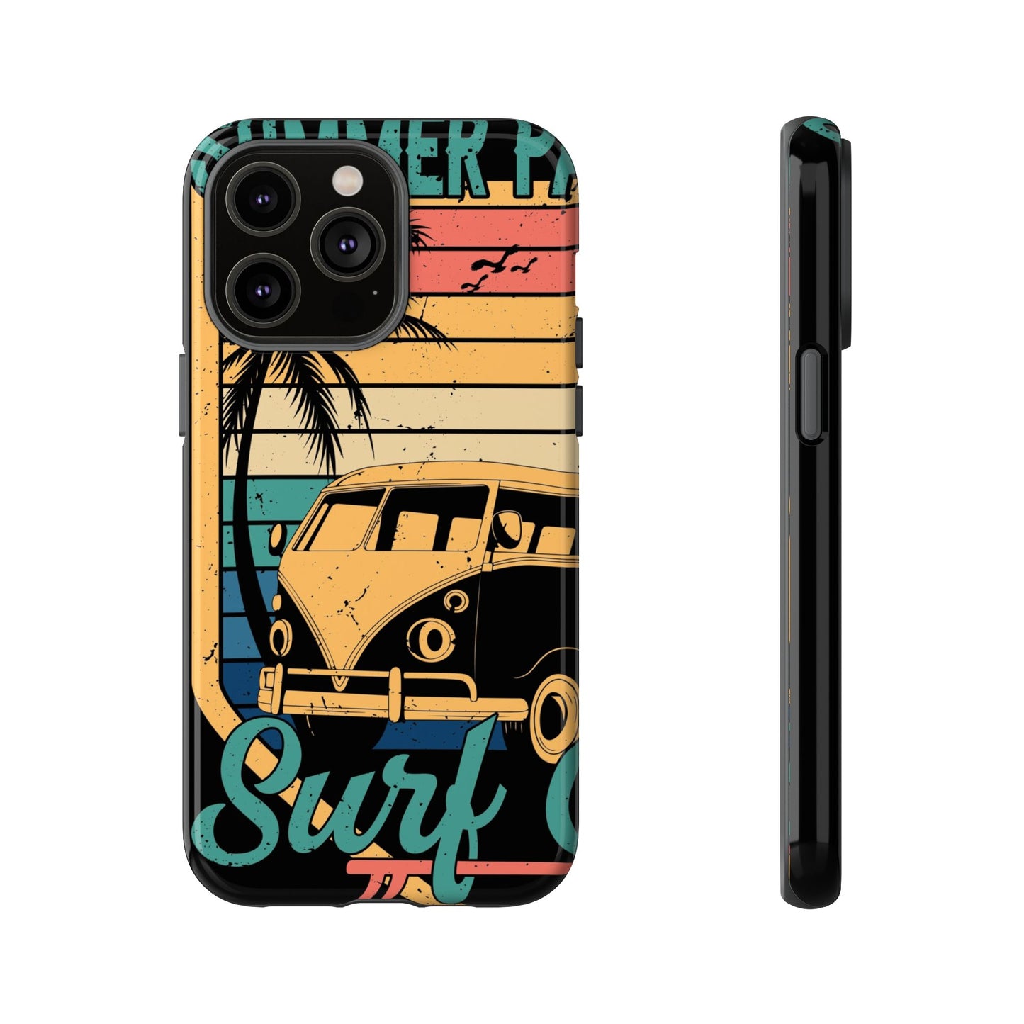 Retro Van Surf Summer Protective Phone Case
