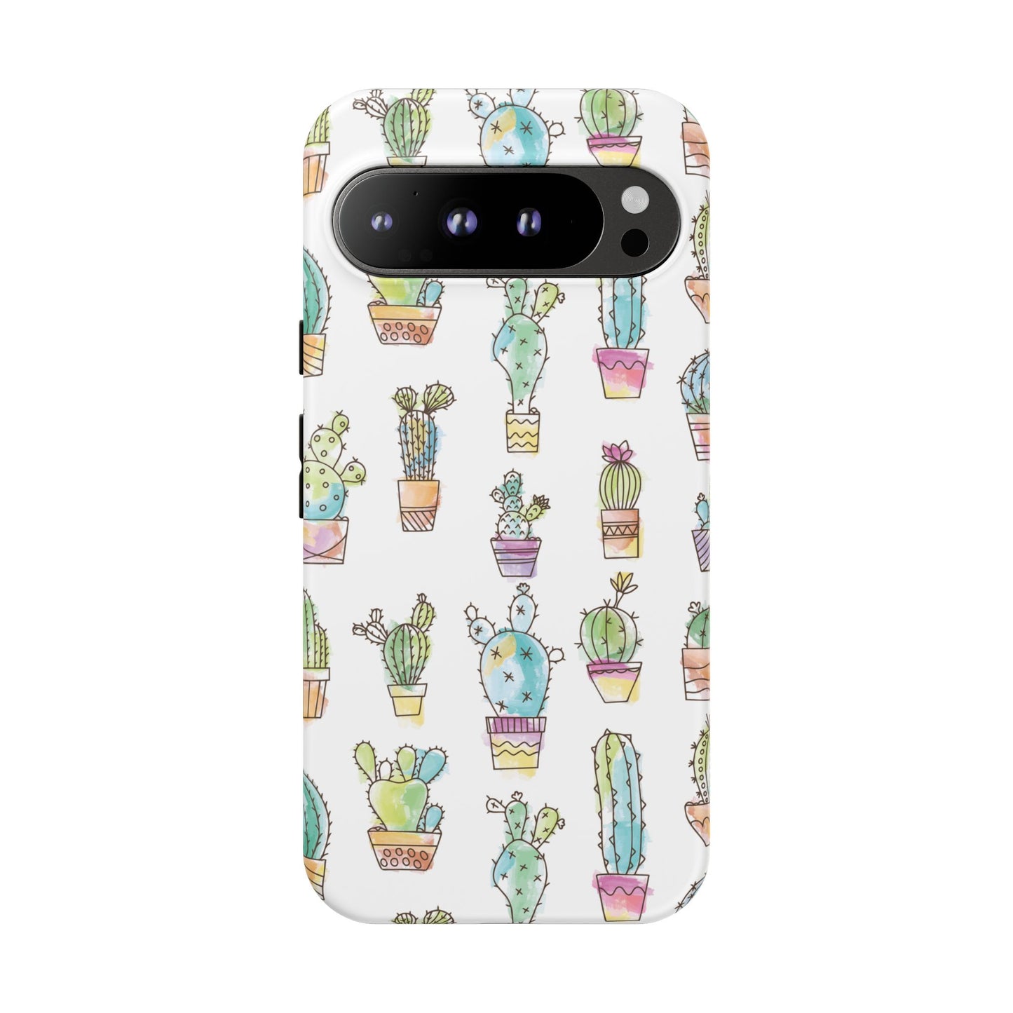 Pastel Cactus Love Phone Case