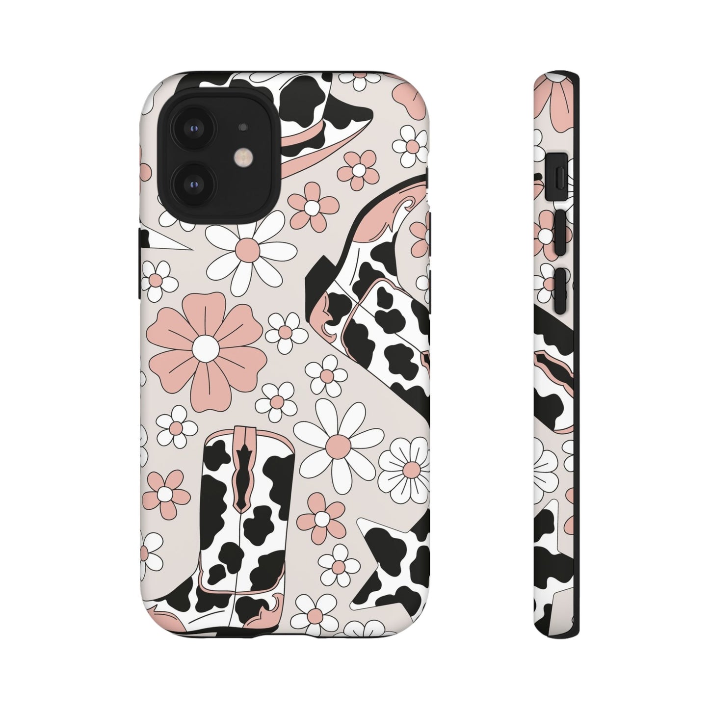 Western Flower Protective Phone Case for Google, Iphone and Samsung Phones