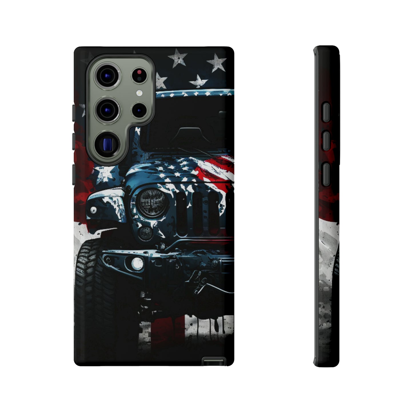 Off Roading Patriotic Protective Drop Proof Case Iphone, Samsung and Google phones