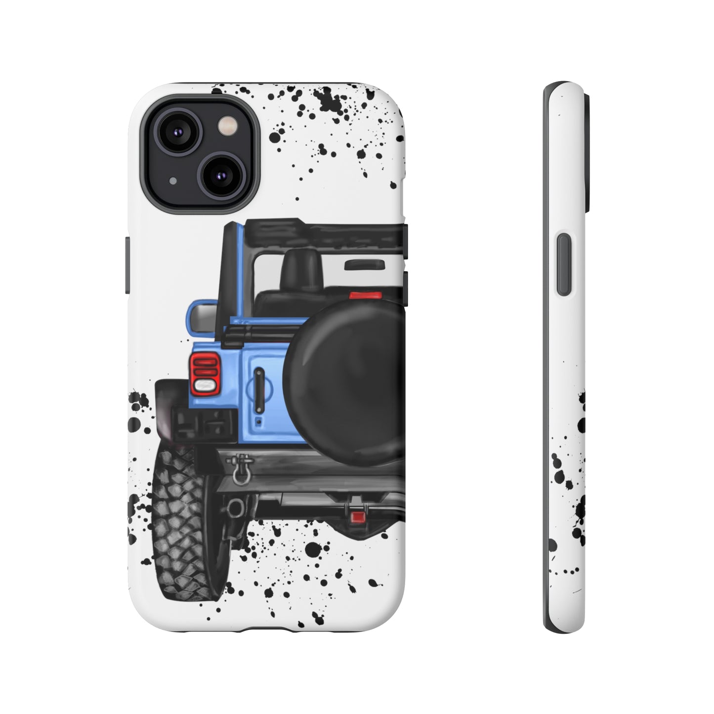 Off Road Life Light Blue Protective Case for Iphone, Google and Samsung