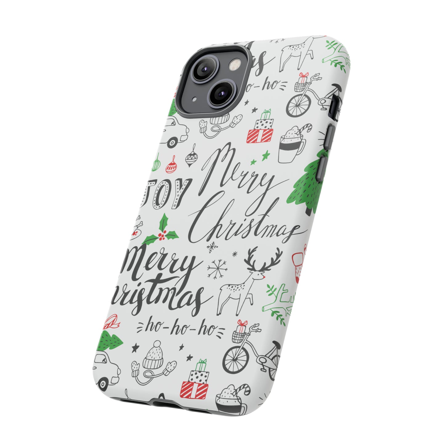 Merry Christmas Protective Phone Case for Iphone, Samsung and Google Phones