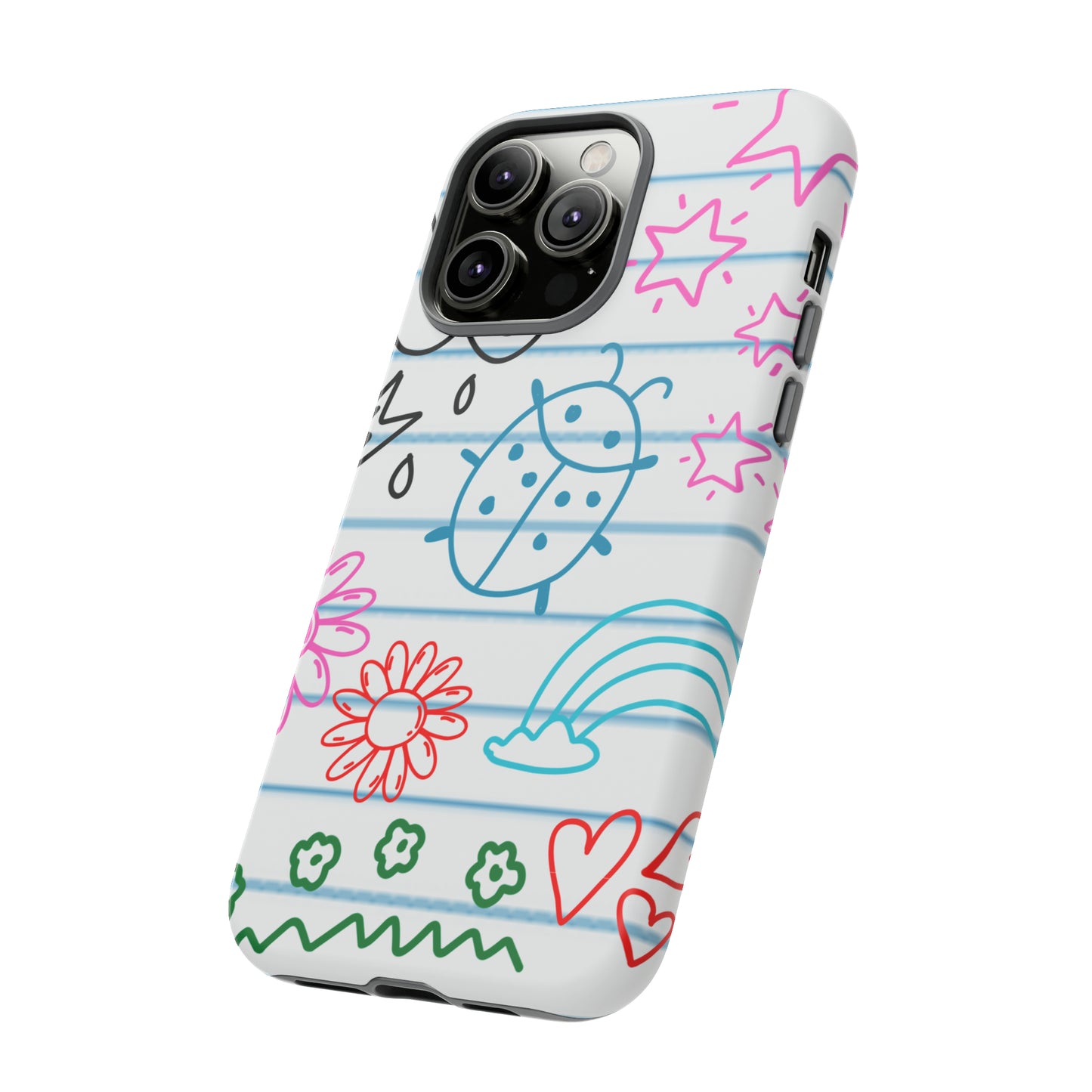 Kid Doodles Protective Phone Case for IPhone, Google and Samsung phones