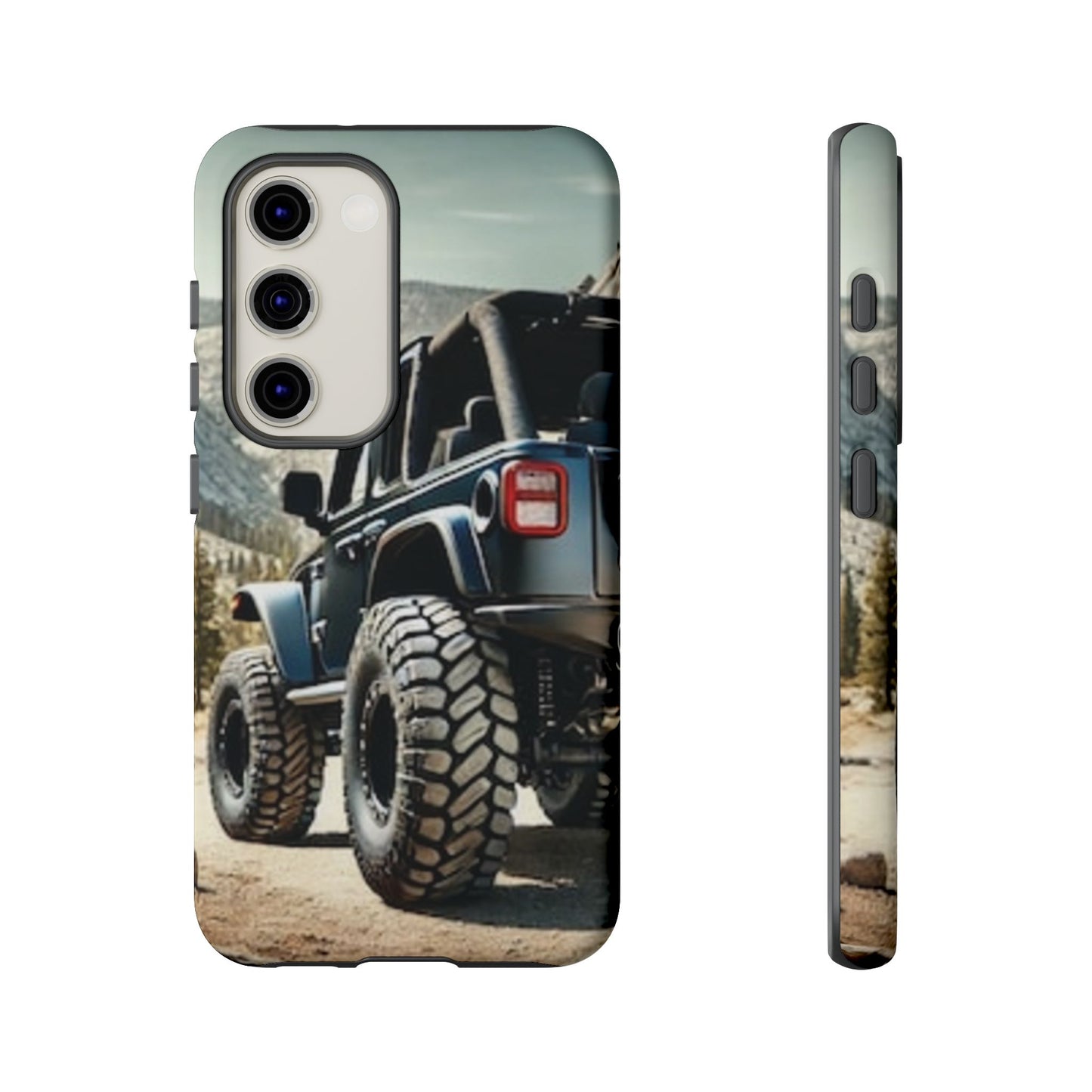 Blue Off Road Protective Phone Case