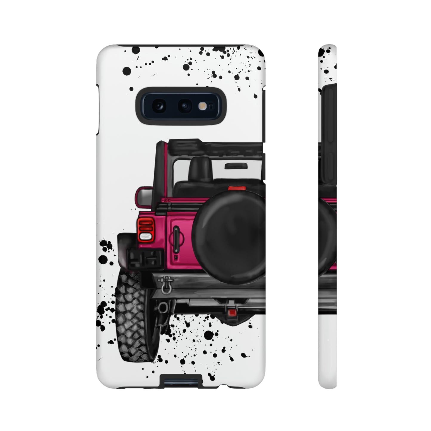 Off Road Life Dark Pink Protective Case for Iphone, Google and Samsung