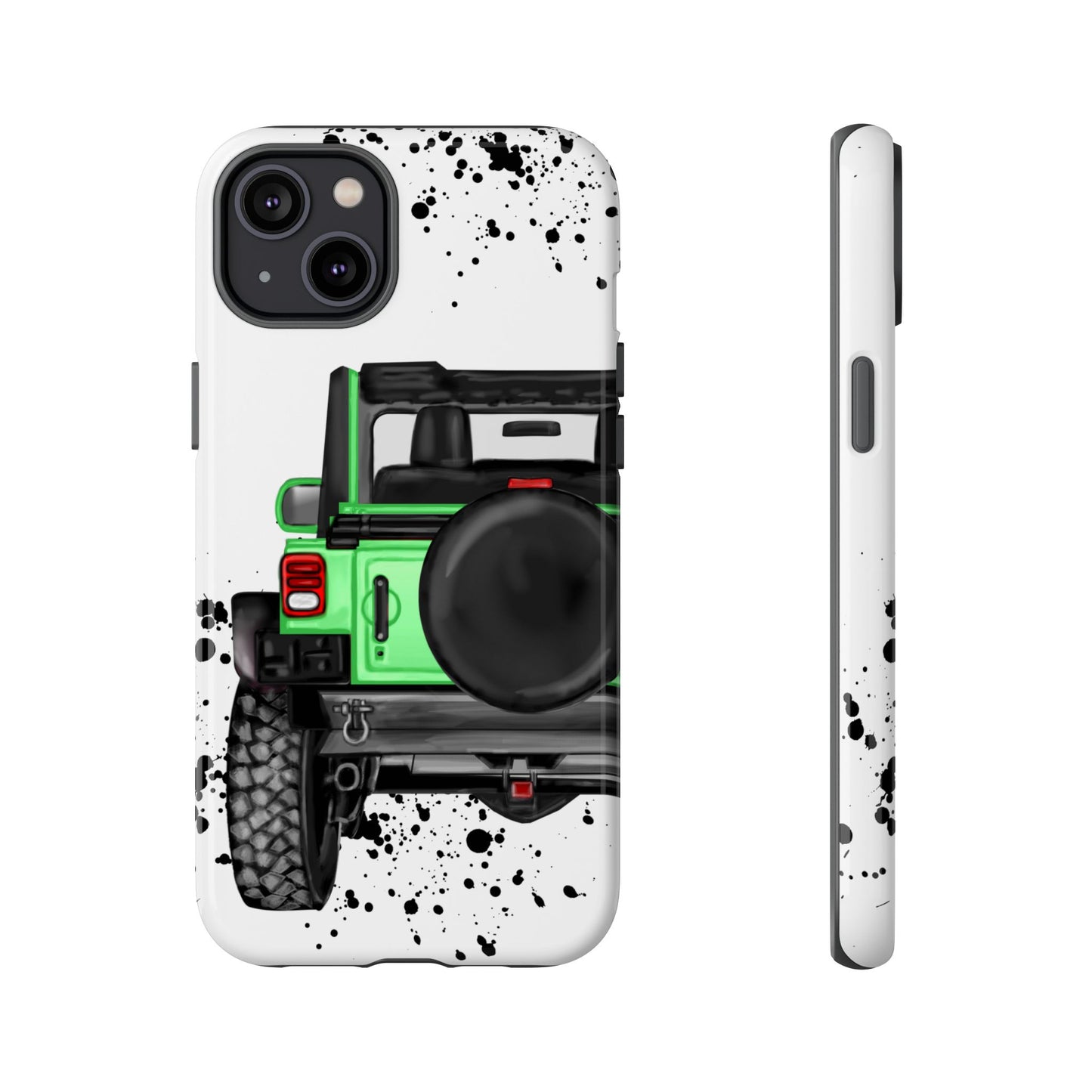 Off Road Life Green Protective Case for Iphone, Google and Samsung