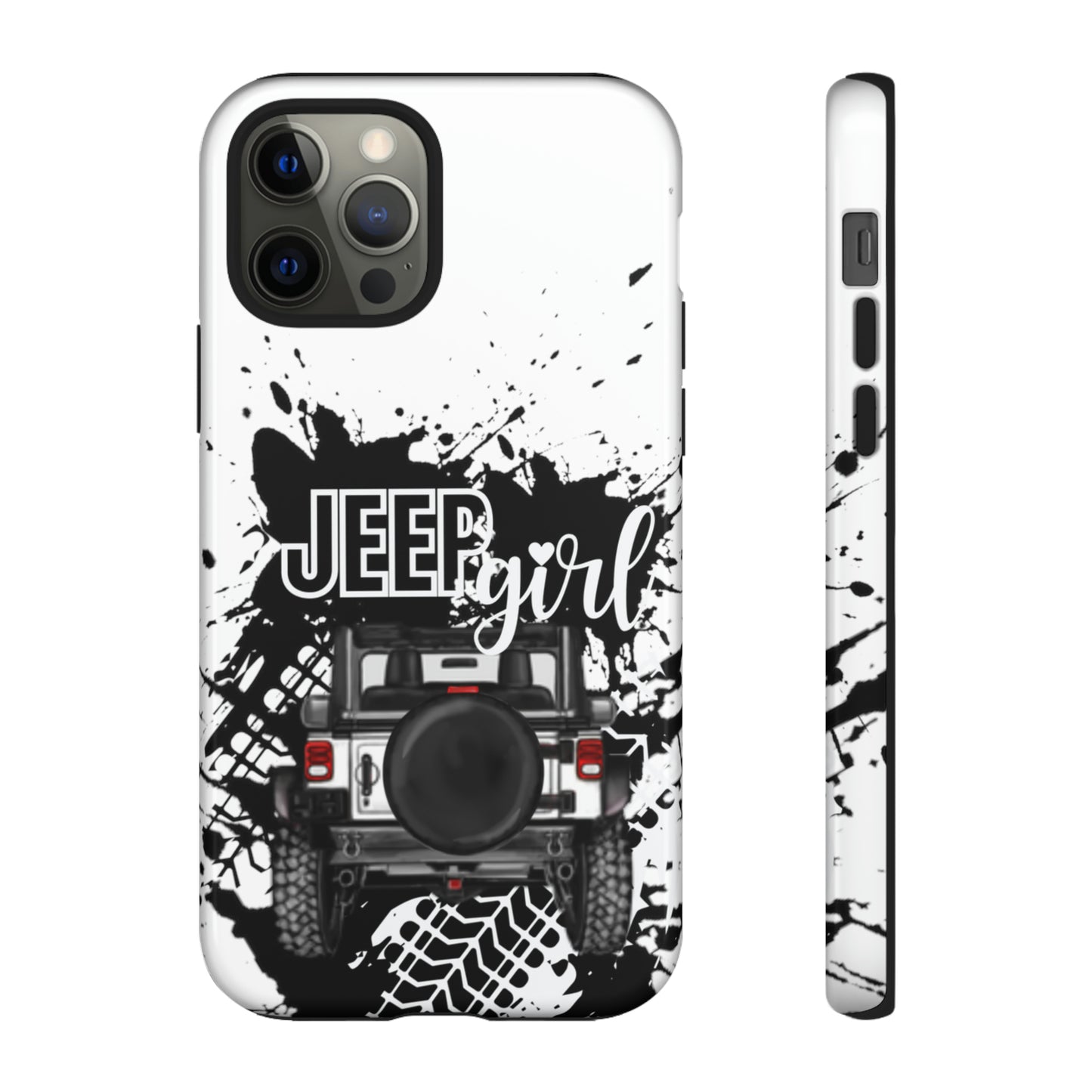 Off Road Girl White Tough Cases