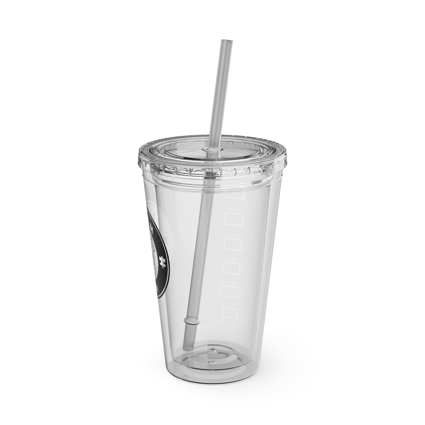 Autism Mom Tumbler with Straw, 16oz