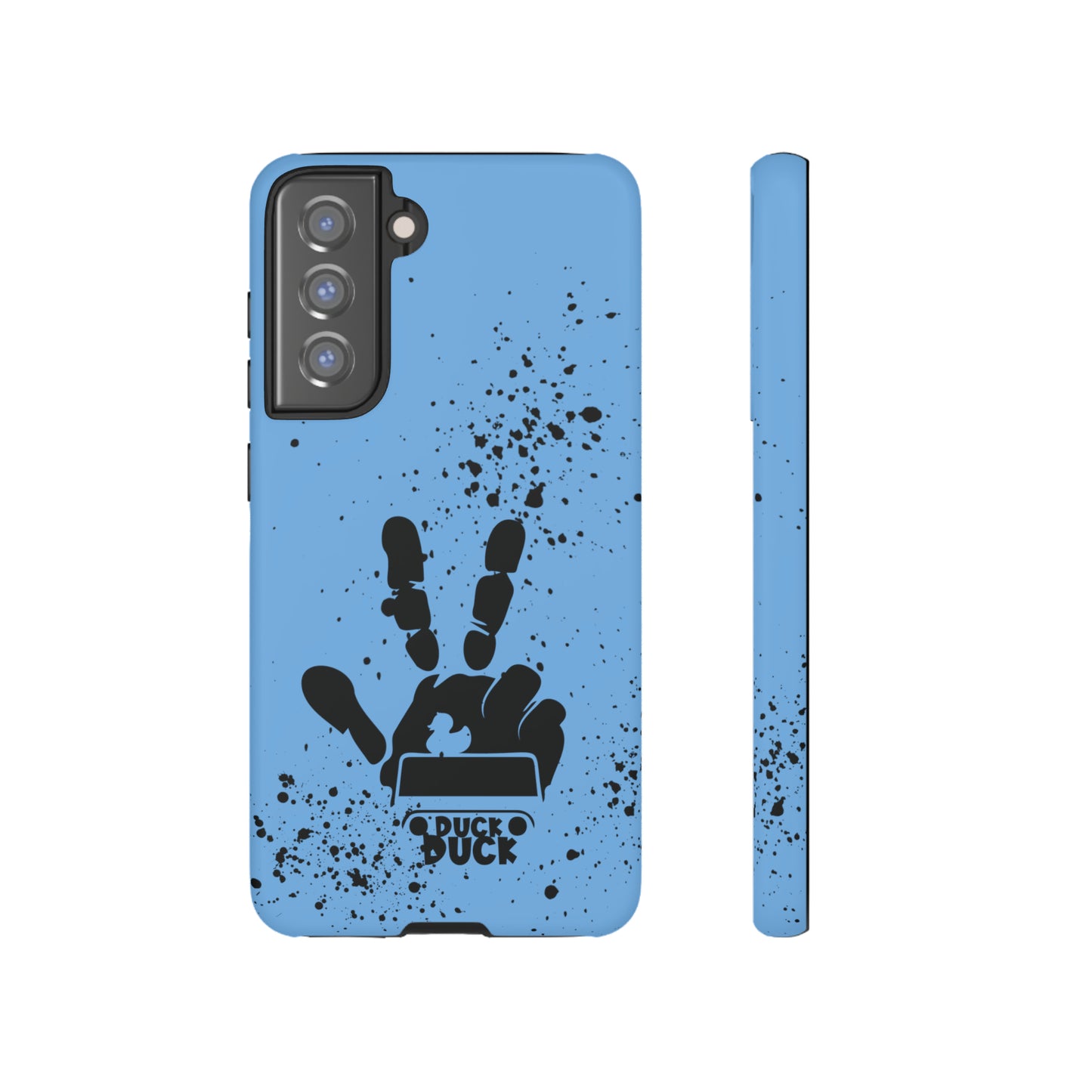 Duck Duck Blue Protective Phone Case for IPhone, Samsung and Google Phones