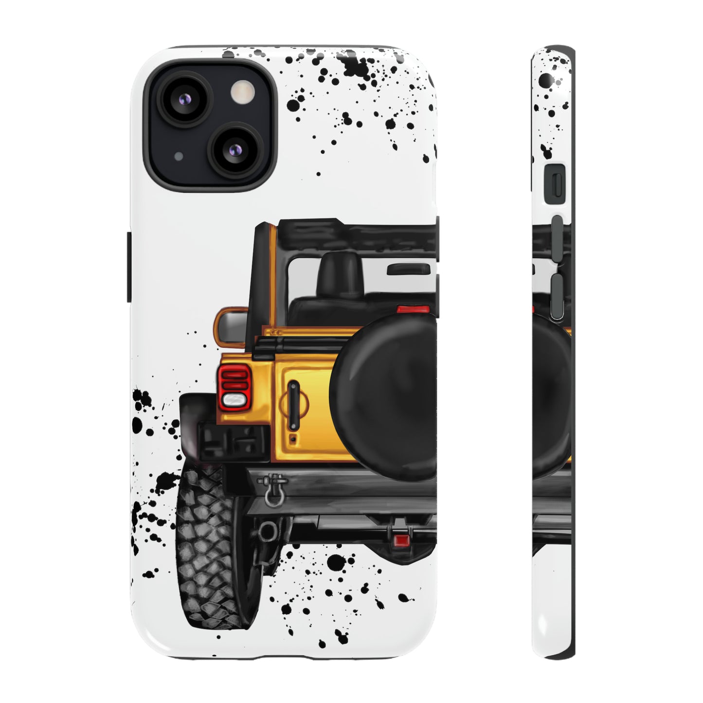 Off Road Life Yellow Protective Case for Iphone, Google and Samsung