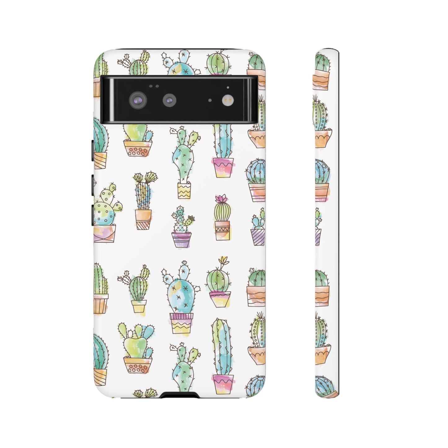 Pastel Cactus Love Phone Case