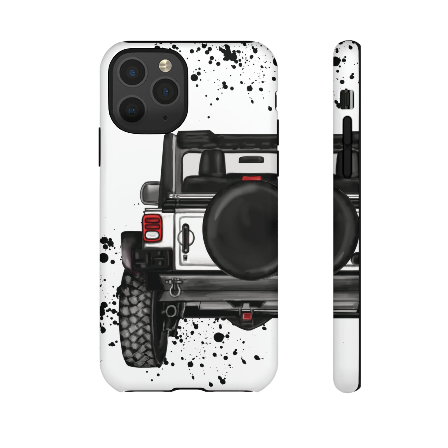 Off Road Life White Protective Case for Iphone, Google and Samsung